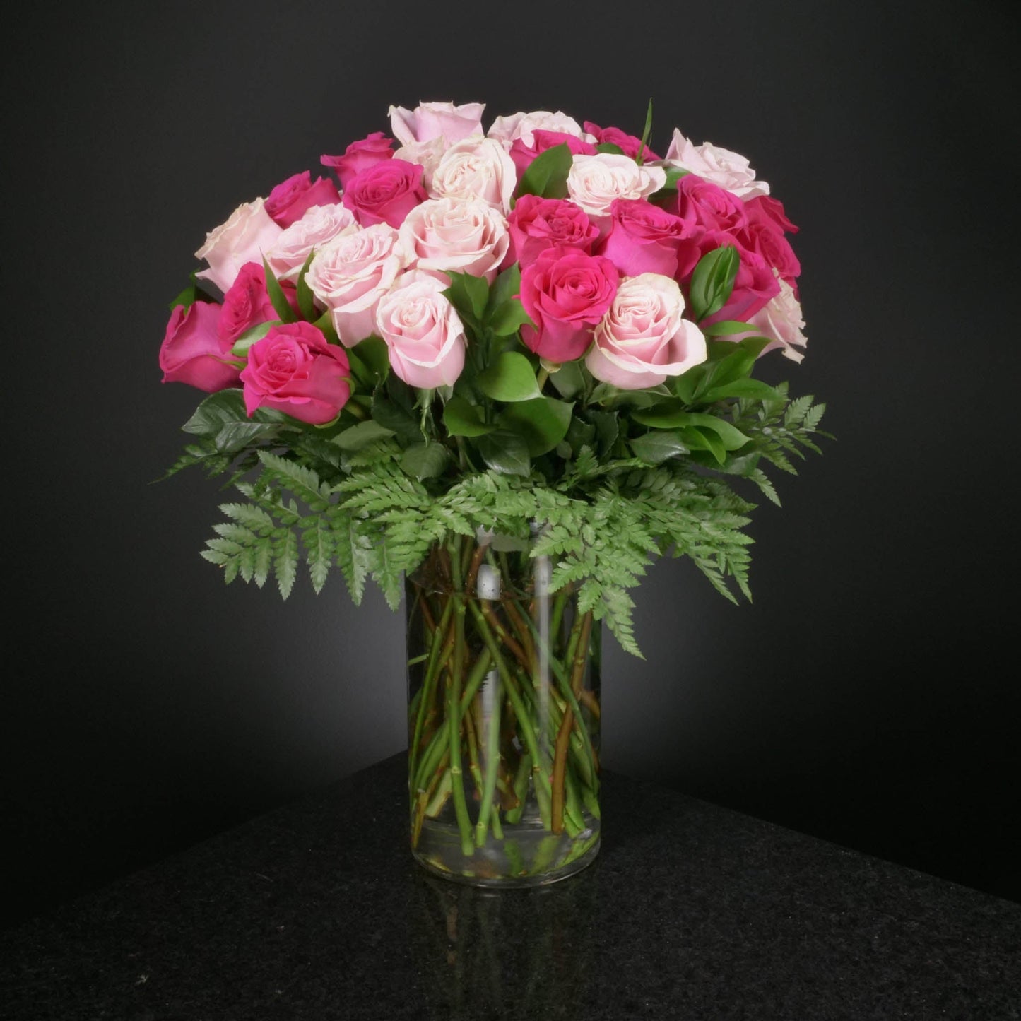 36 Roses / Vase / Basic