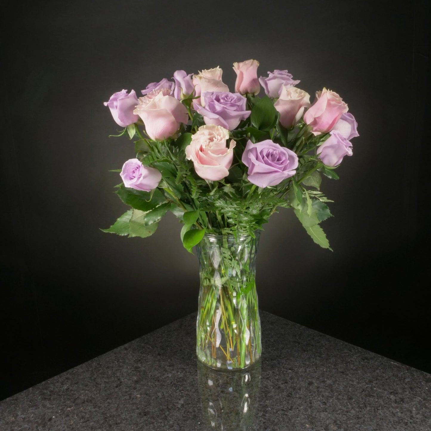 18 Roses / Vase / Basic