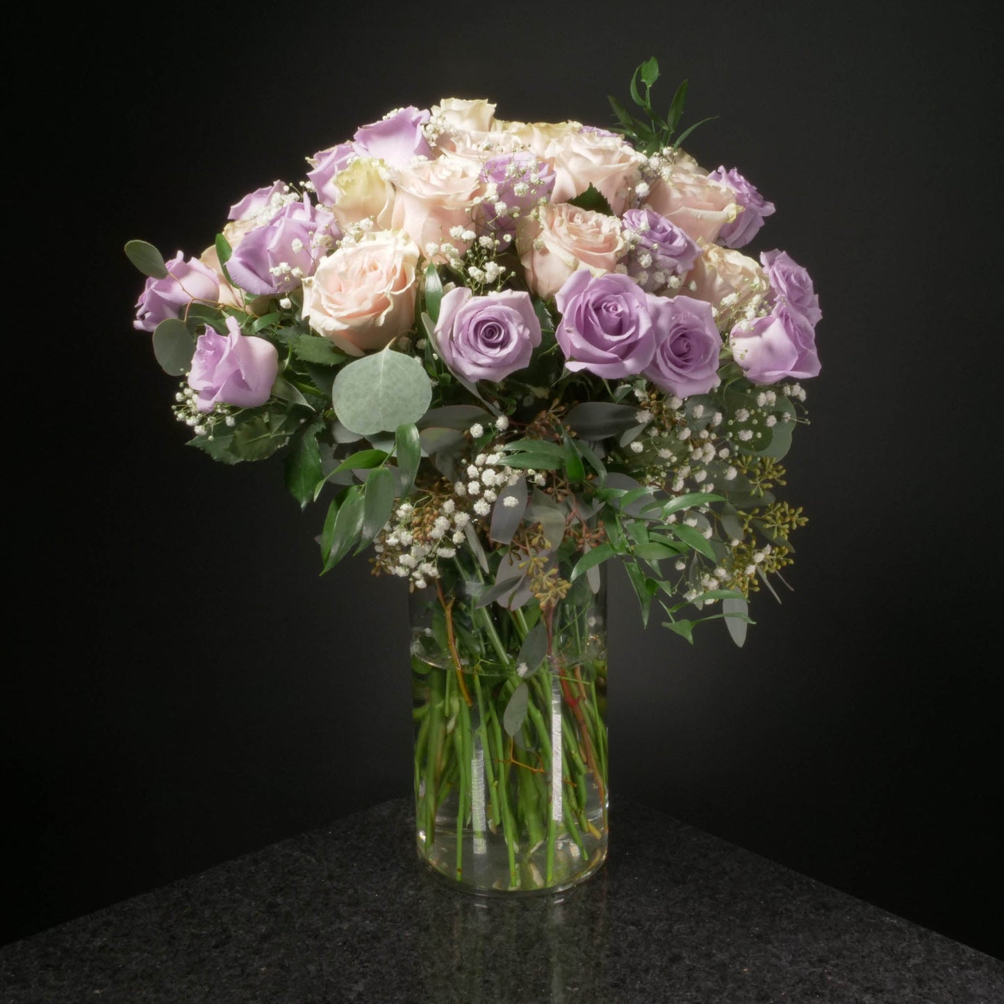 36 Roses / Vase / Fancy