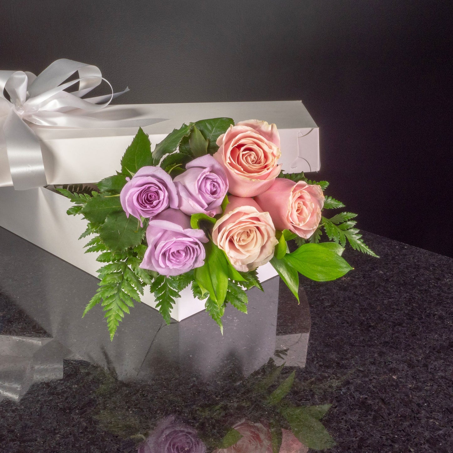 6 Roses / Boxed / Basic