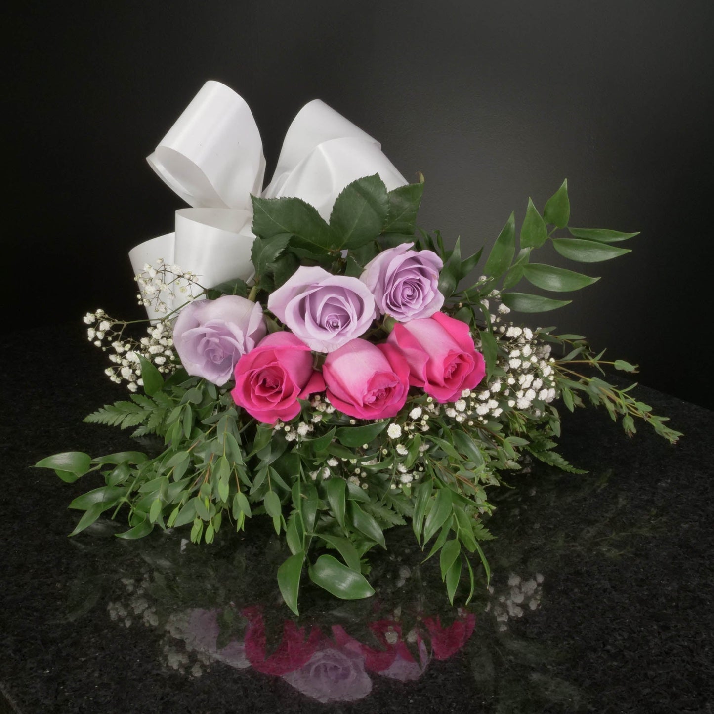 6 Roses / Hand-Tied / Fancy