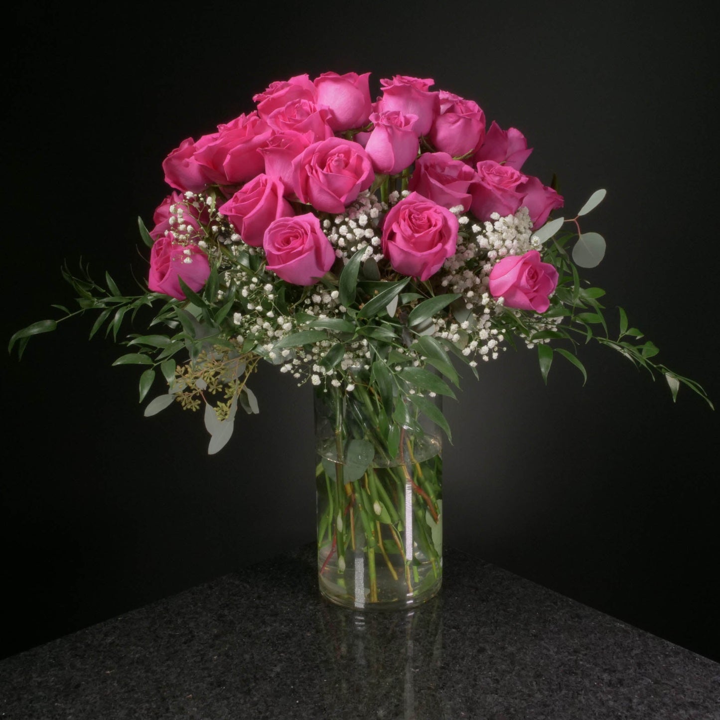 36 Roses / Vase / Fancy