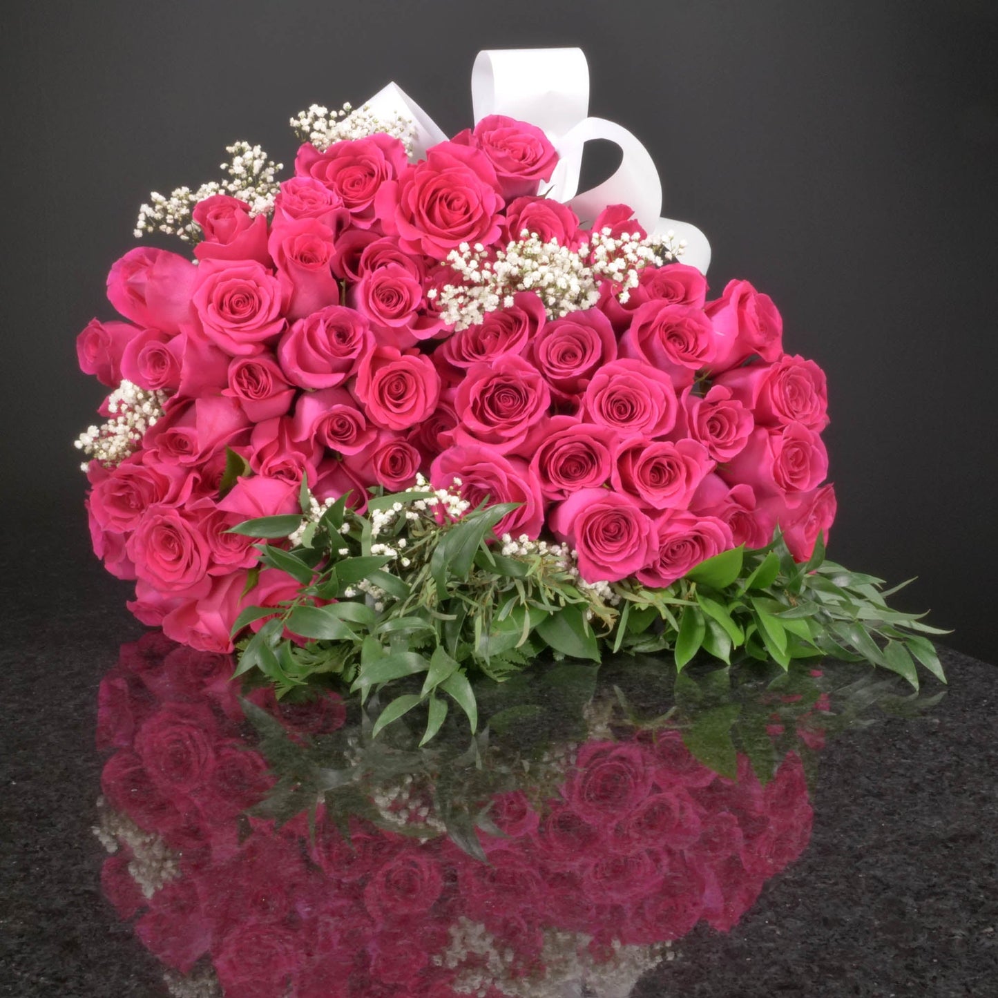 50 Roses / Hand-Tied / Fancy