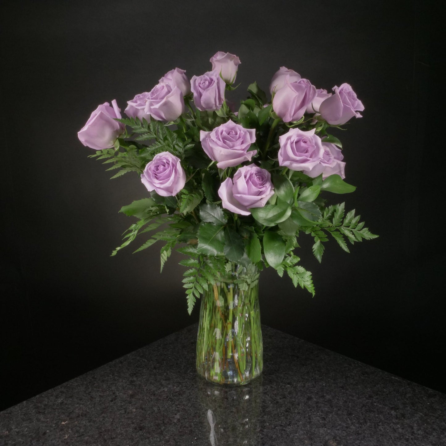18 Roses / Vase / Basic
