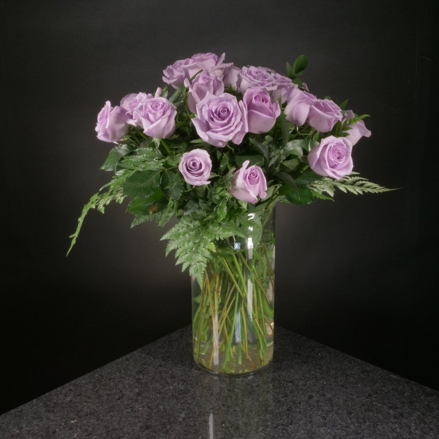 24 Roses / Vase / Basic