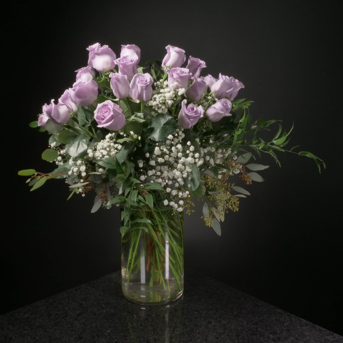 24 Roses / Vase / Fancy