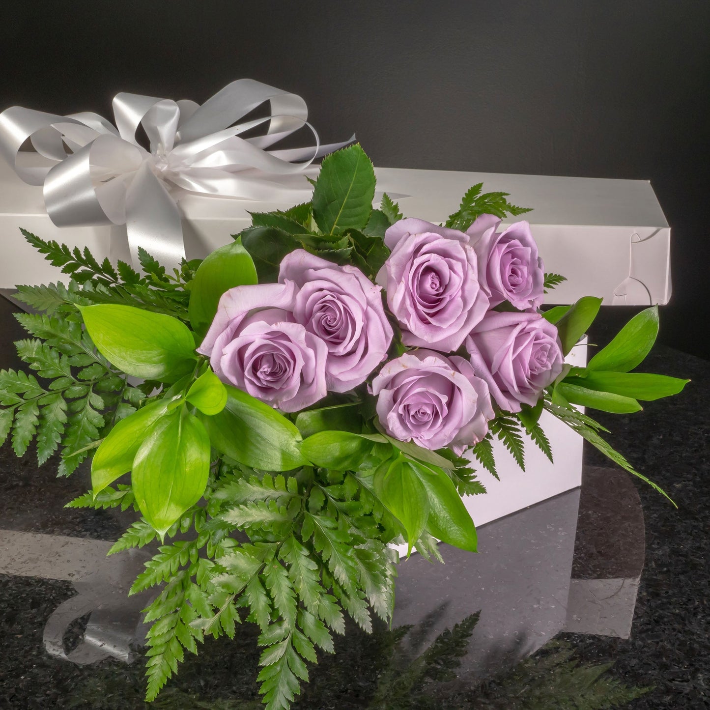6 Roses / Boxed / Basic