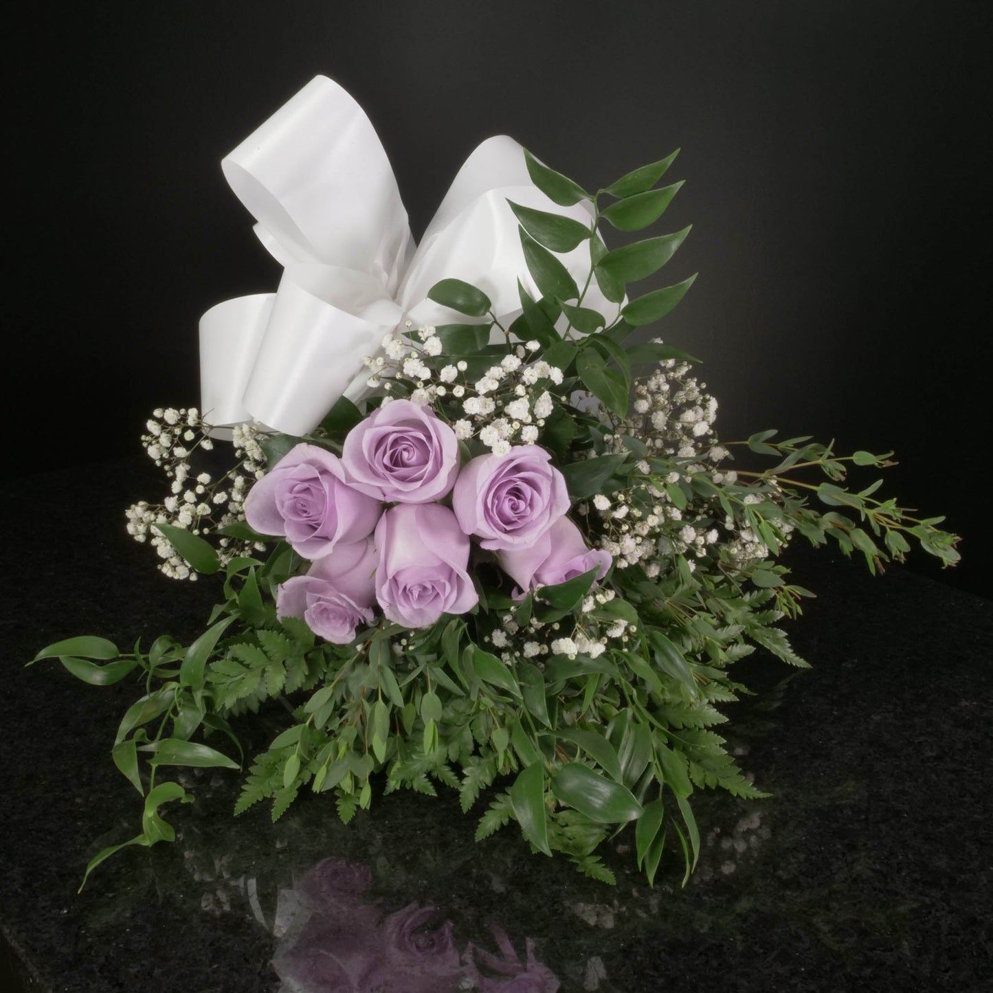 6 Roses / Hand-Tied / Fancy