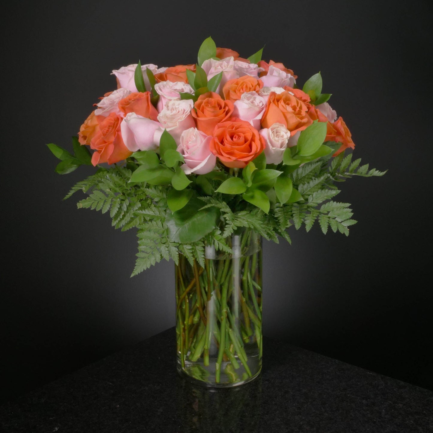 36 Roses / Vase / Basic