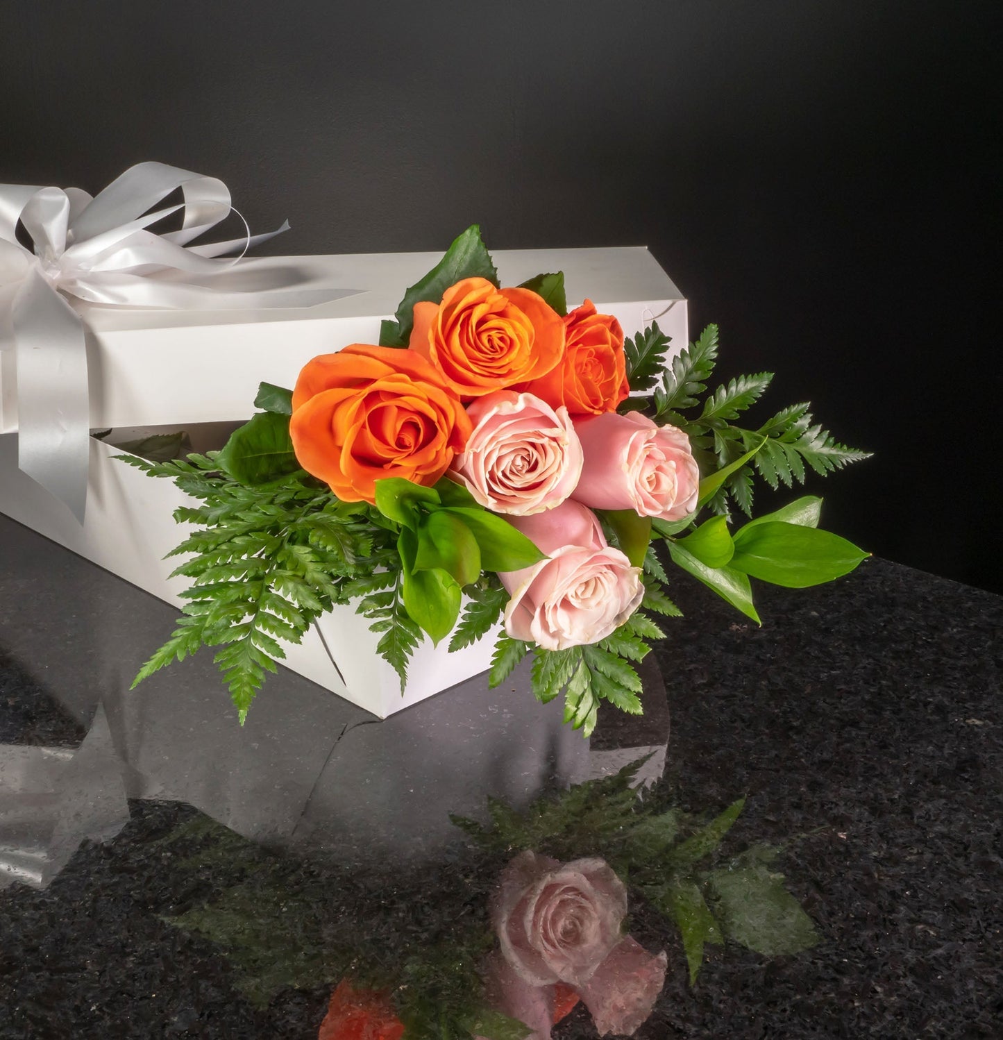 6 Roses / Boxed / Basic