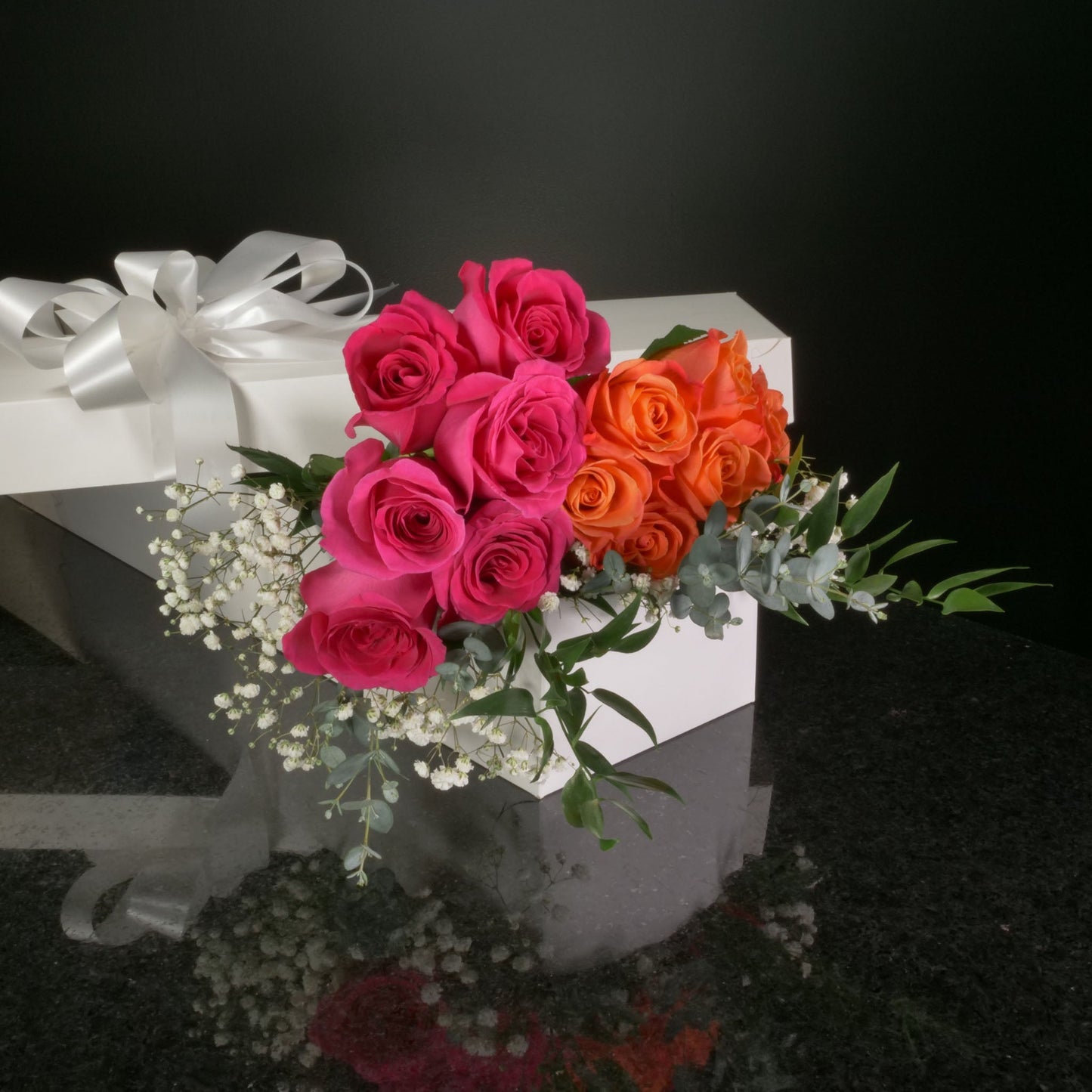 12 Roses / Boxed / Fancy