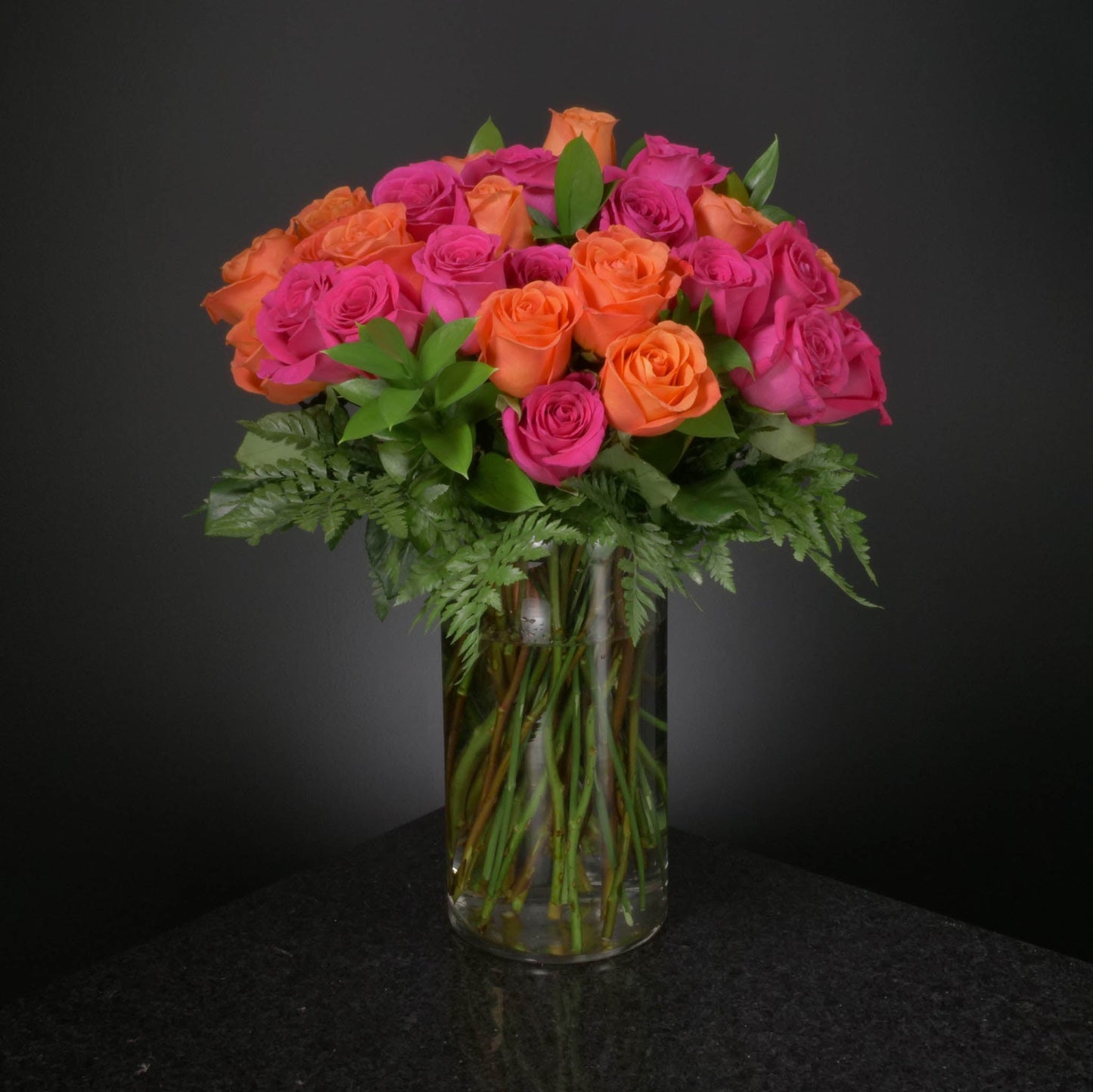 36 Roses / Vase / Basic