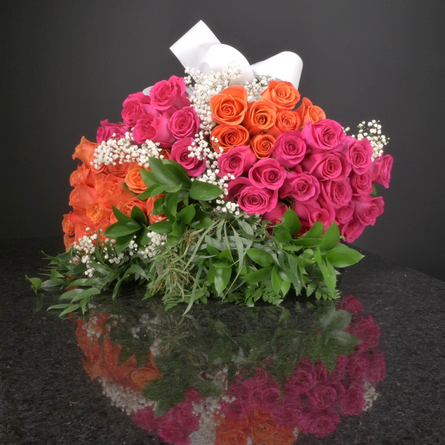 50 Roses / Hand-Tied / Fancy