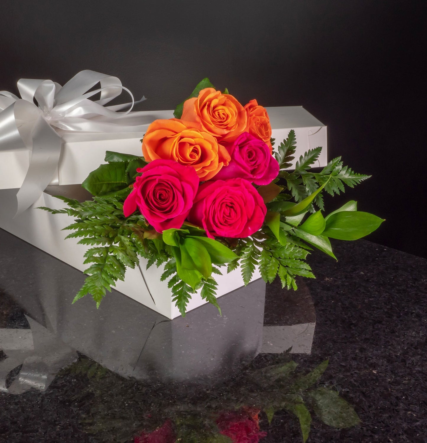 6 Roses / Boxed / Basic