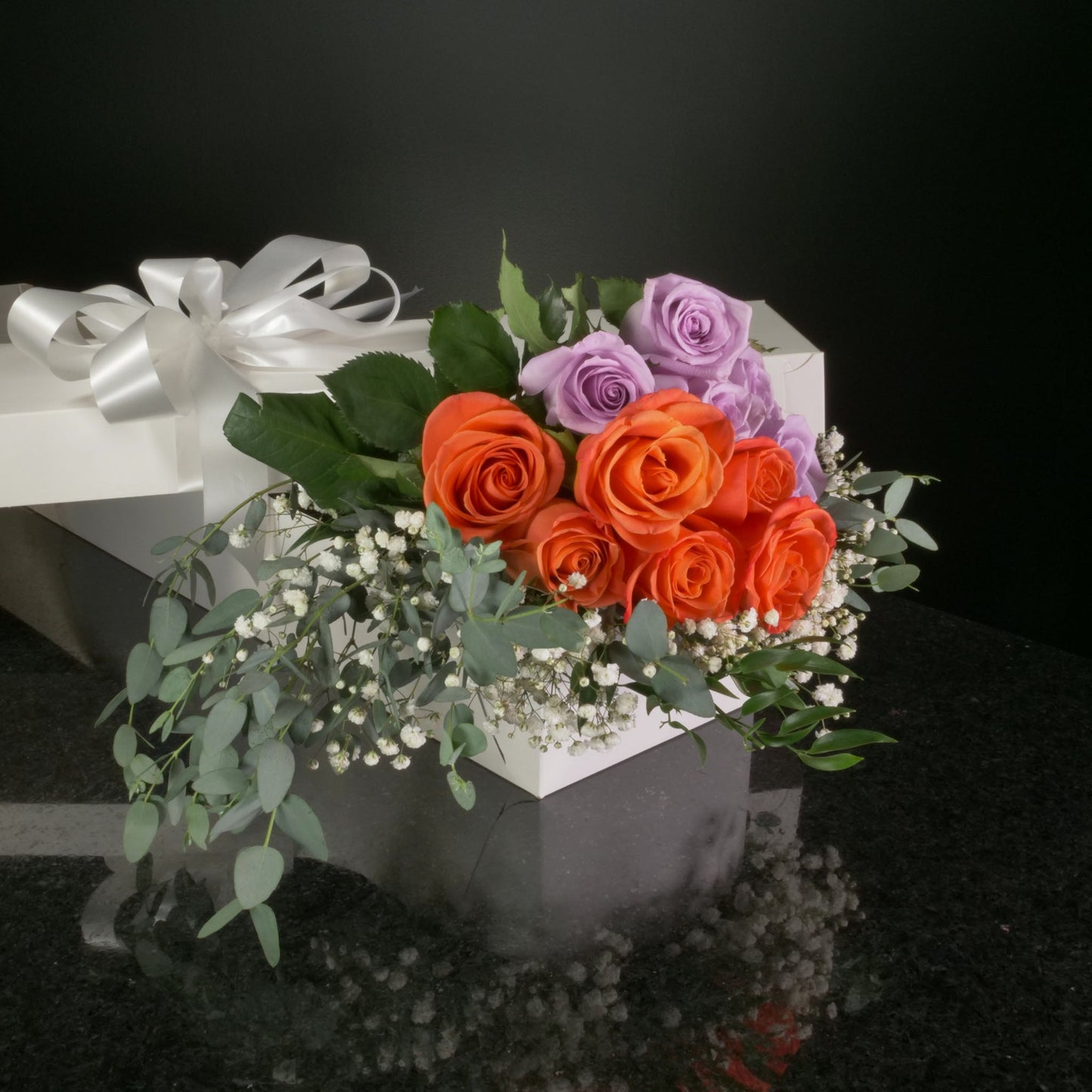 12 Roses / Boxed / Fancy
