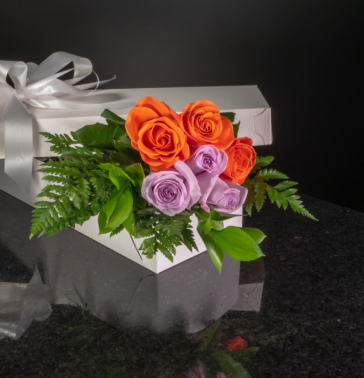 6 Roses / Boxed / Basic