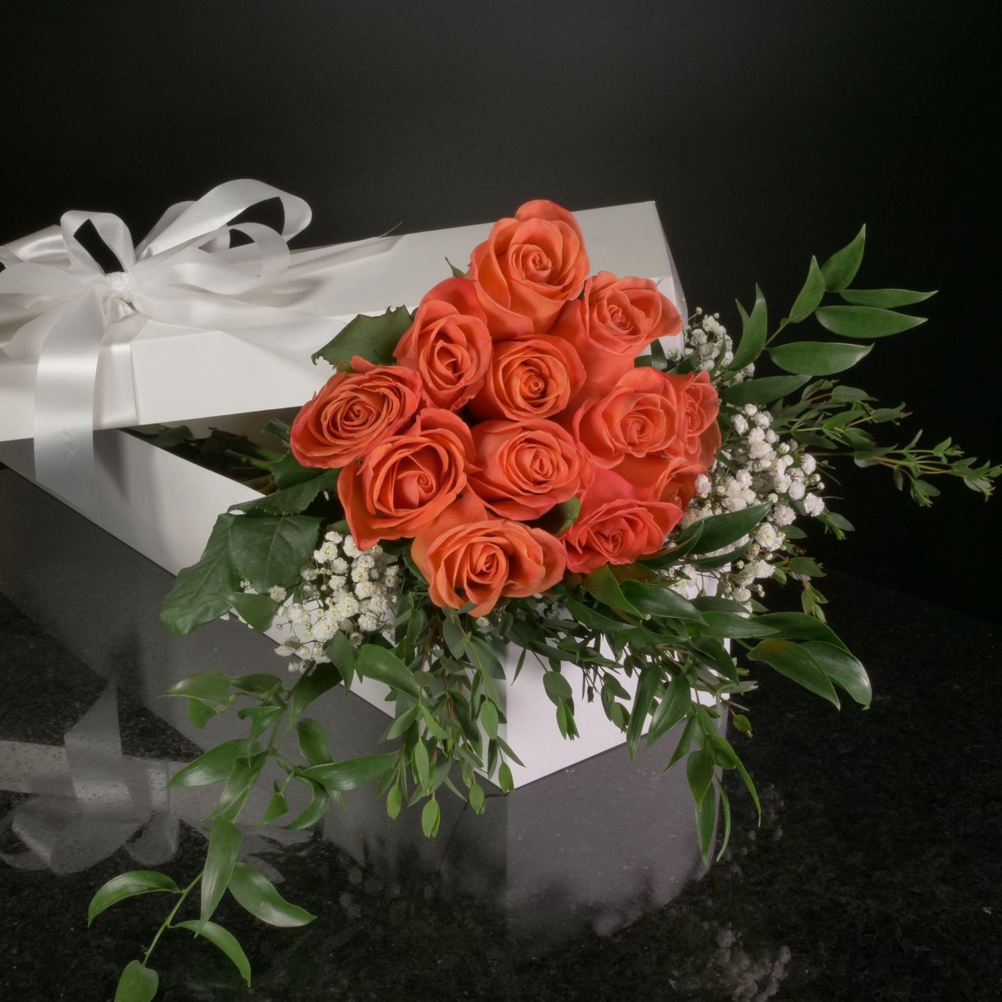 12 Roses / Boxed / Fancy
