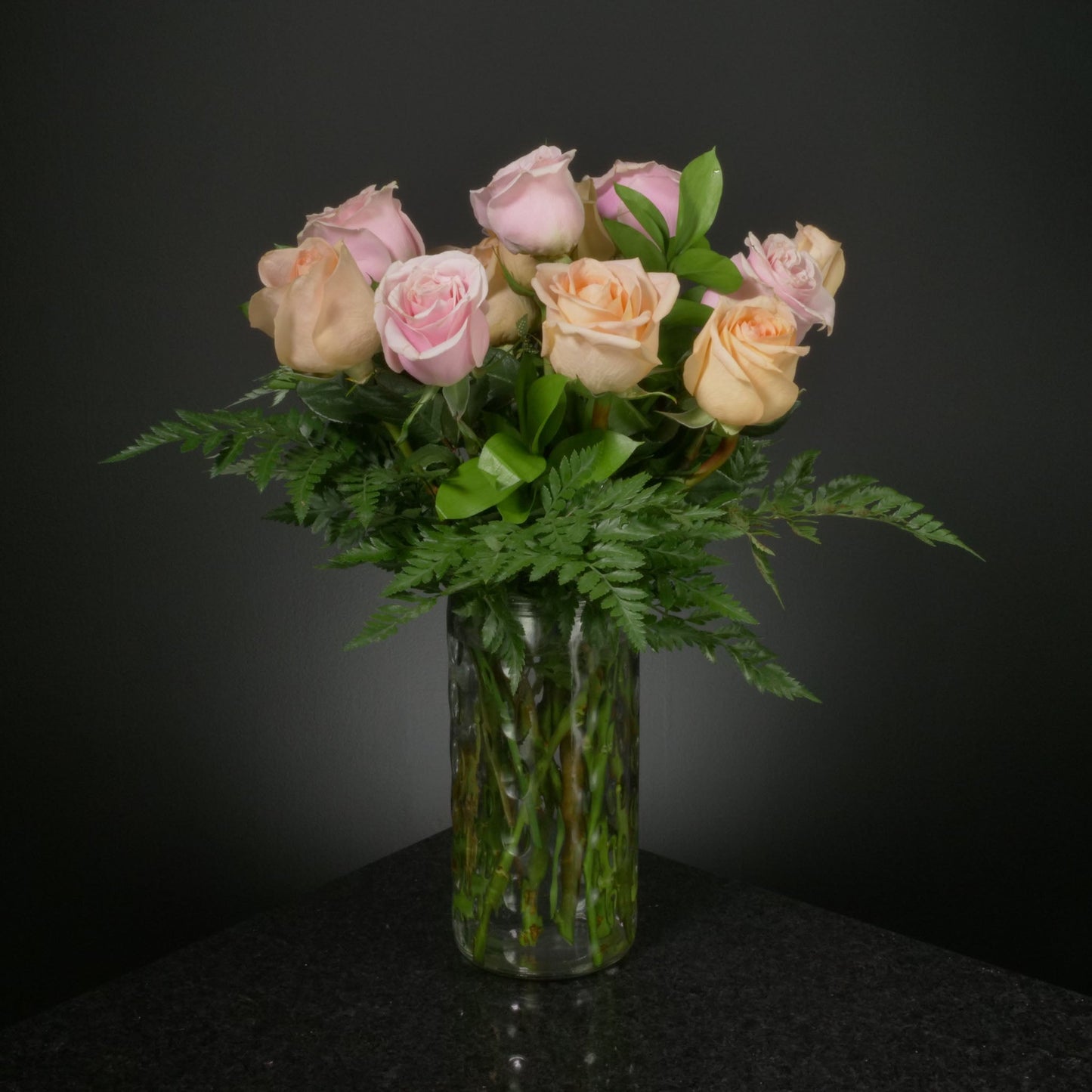 12 Roses / Vase / Basic