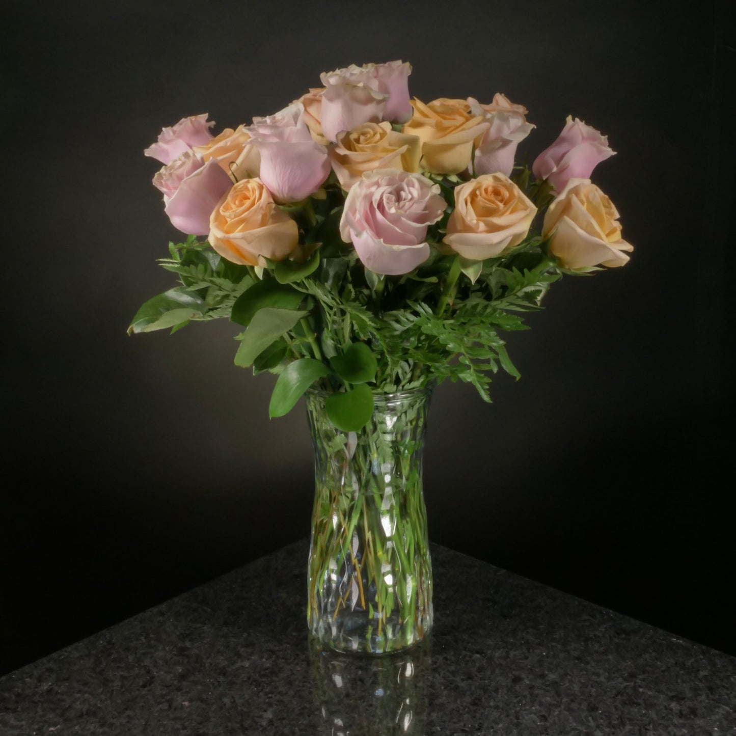 18 Roses / Vase / Basic
