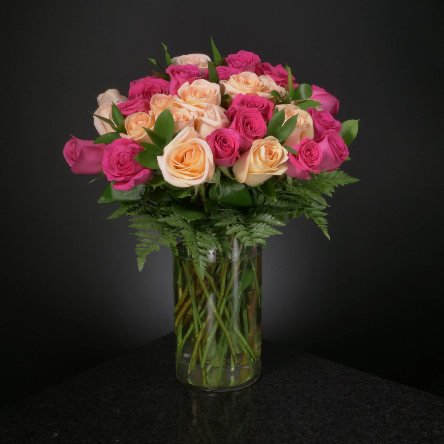 36 Roses / Vase / Basic