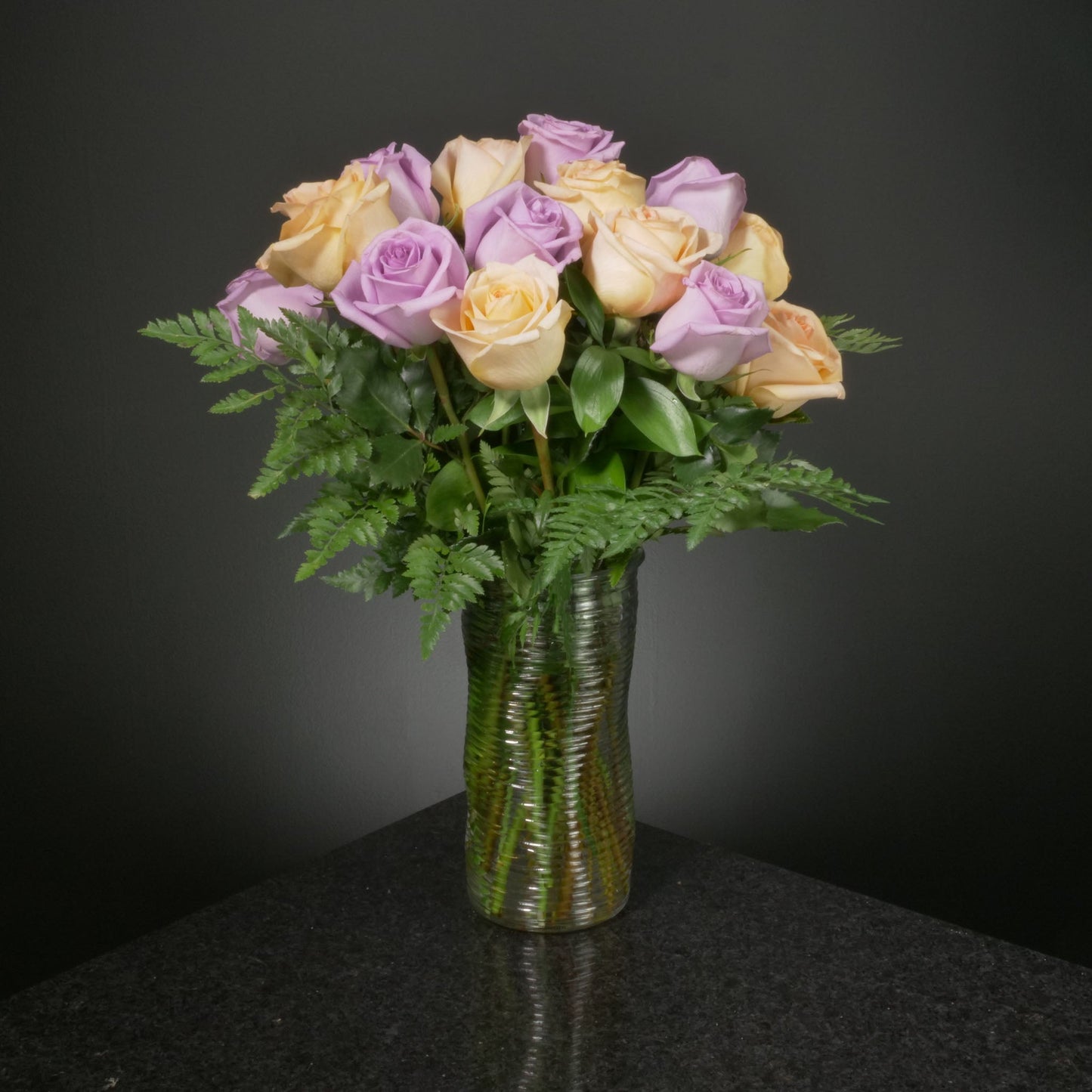 18 Roses / Vase / Basic