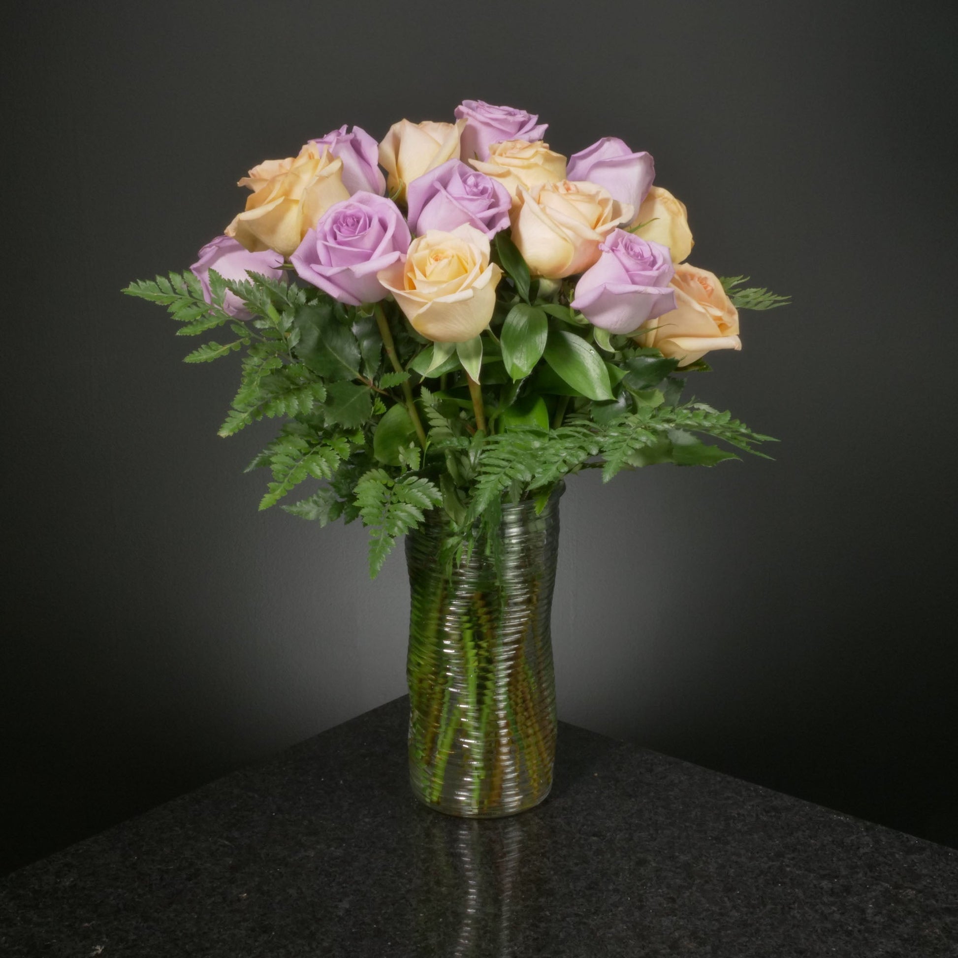 18 Roses / Vase / Basic