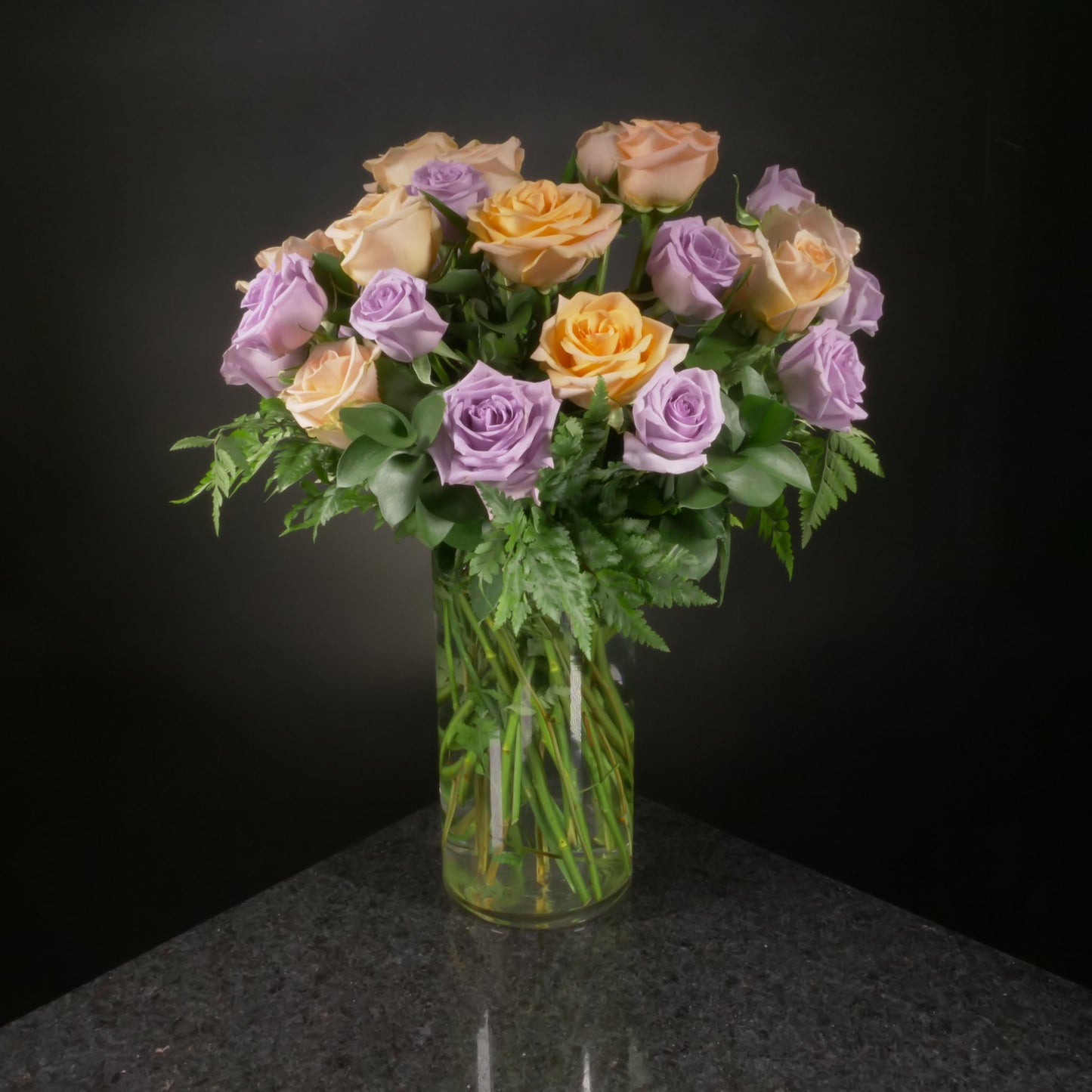 24 Roses / Vase / Basic