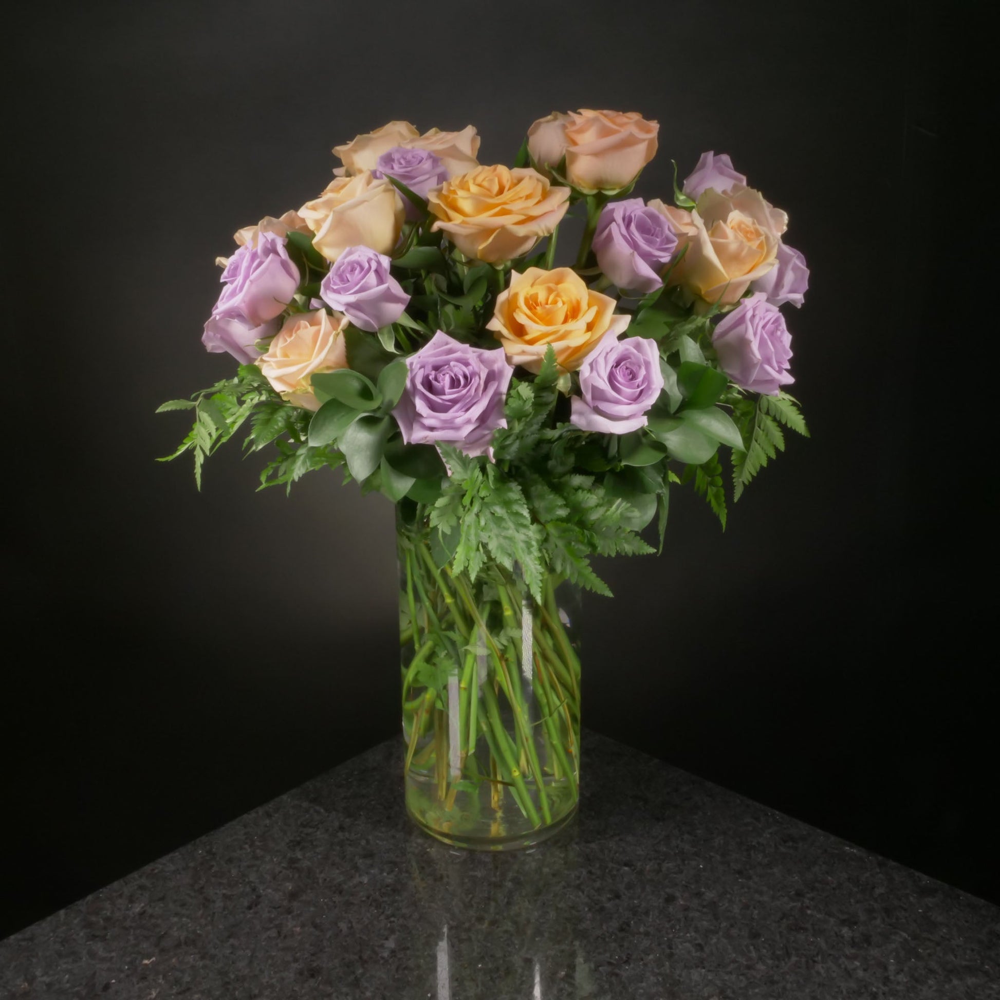 24 Roses / Vase / Basic