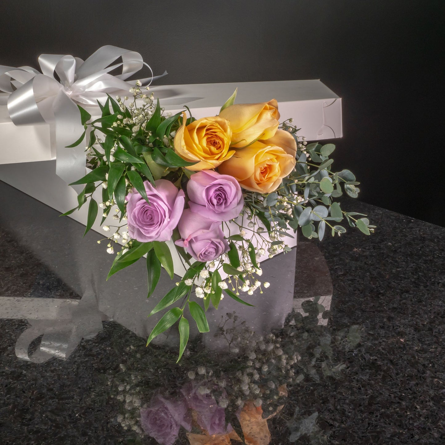6 Roses / Boxed / Fancy