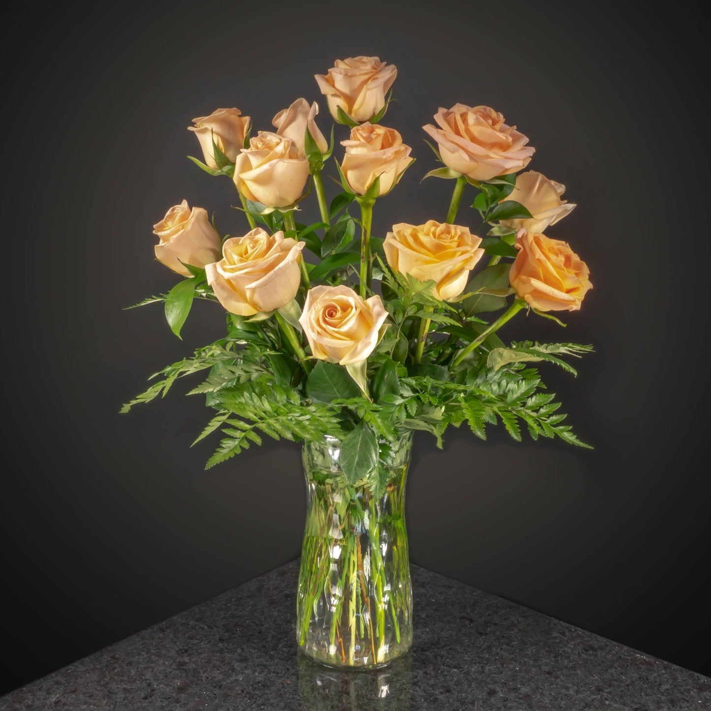 12 Roses / Vase / Basic
