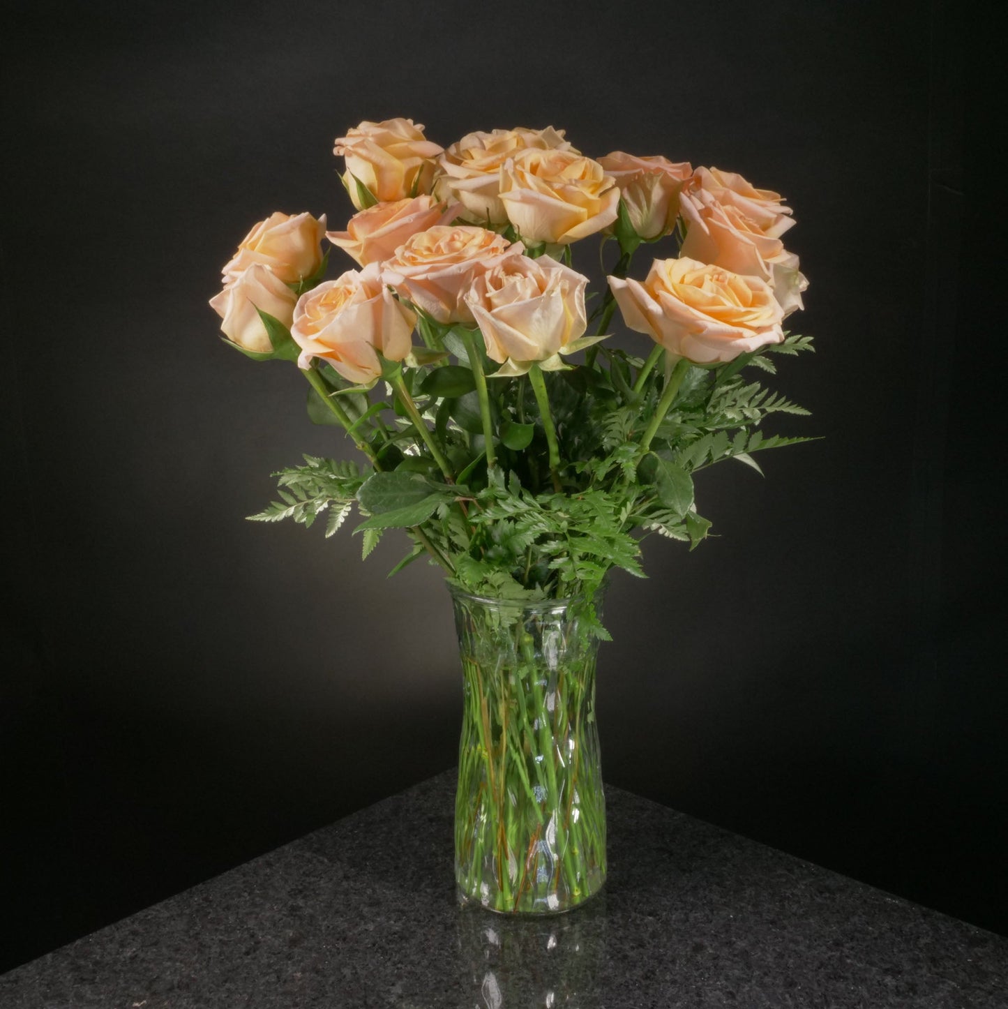 18 Roses / Vase / Basic
