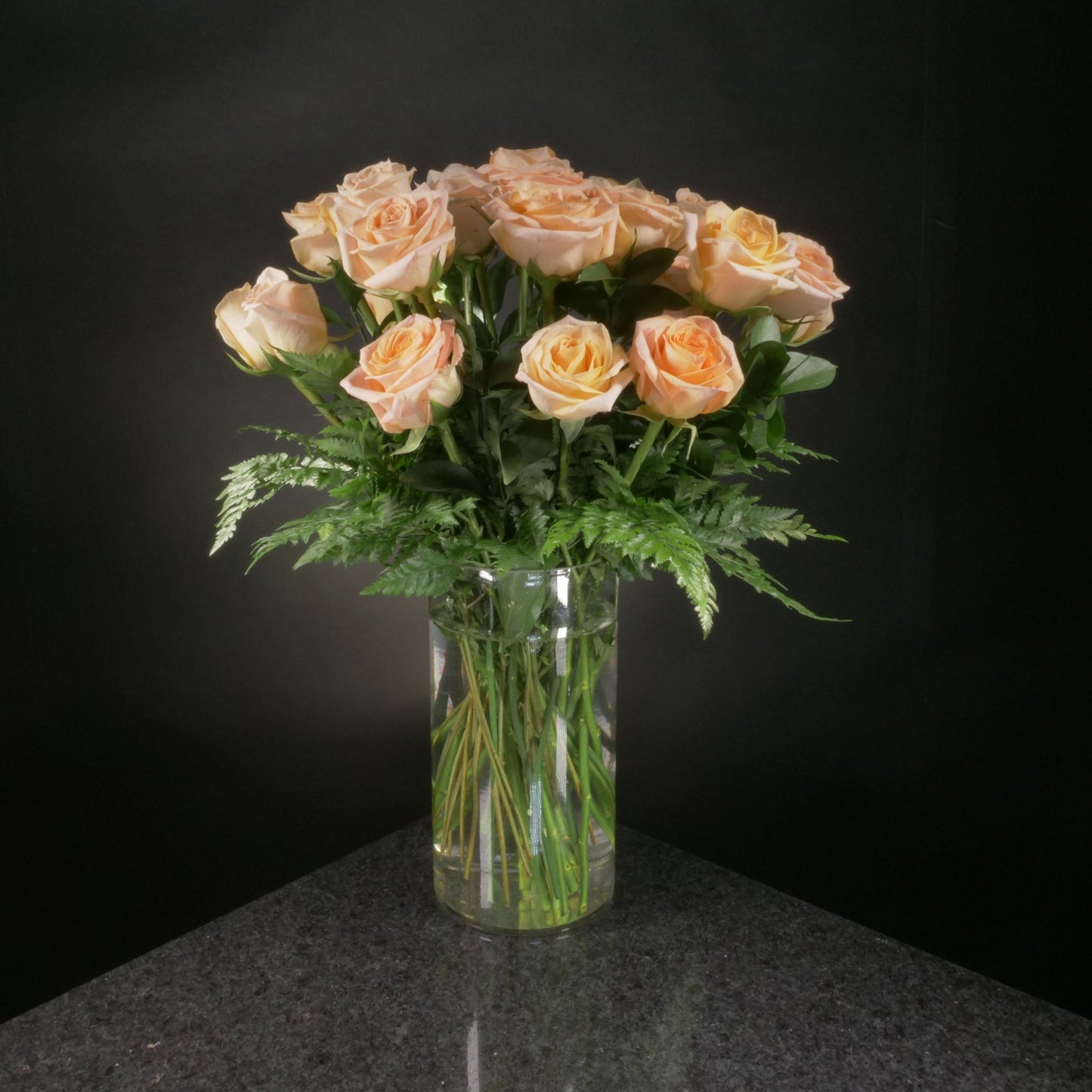 24 Roses / Vase / Basic