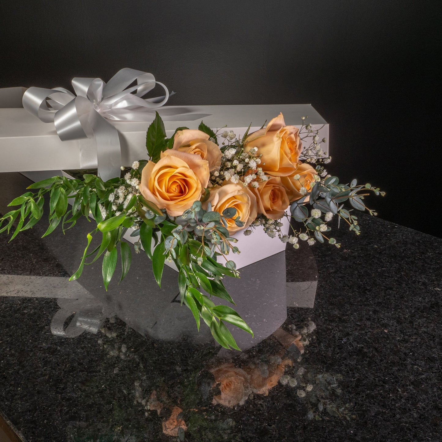 6 Roses / Boxed / Fancy