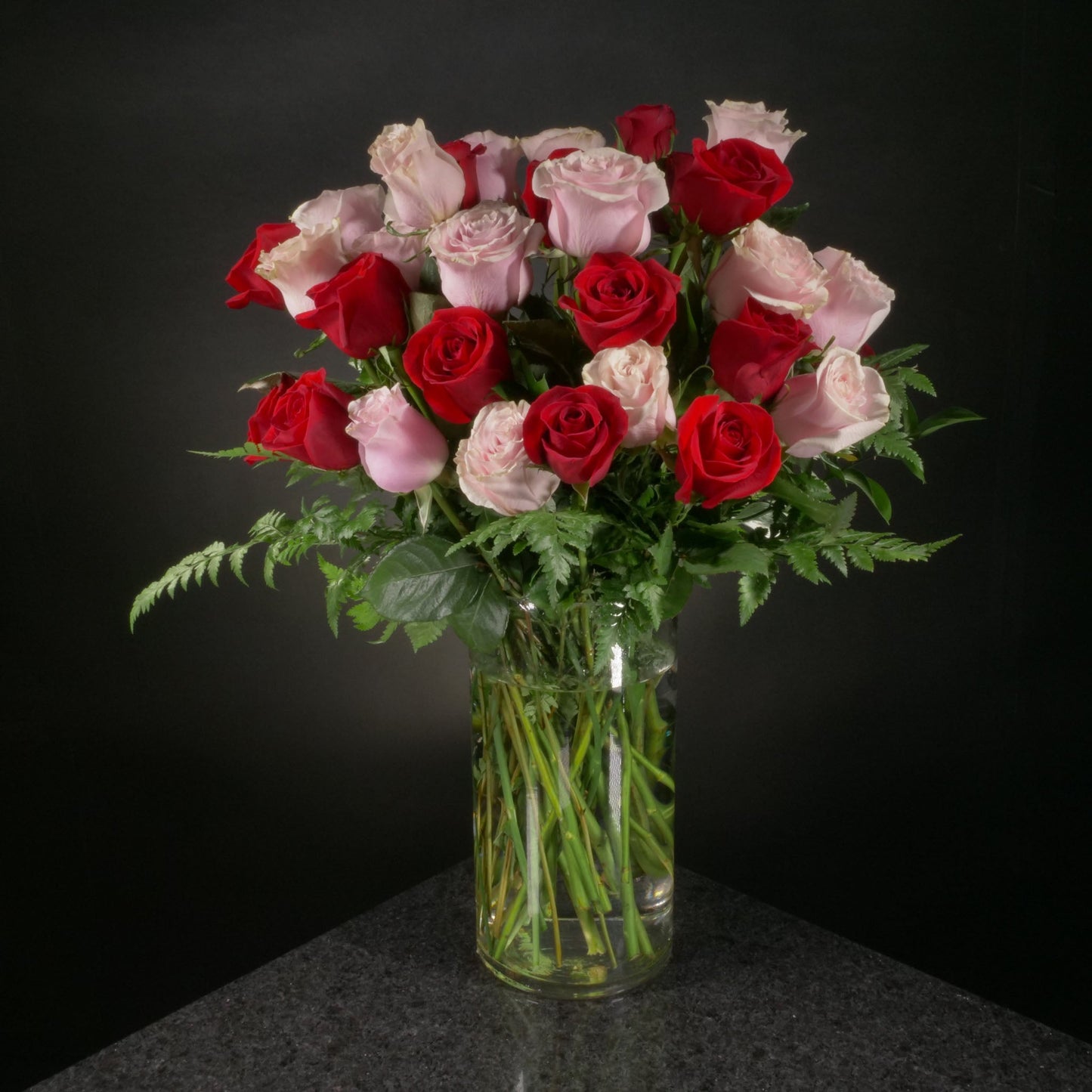 36 Roses / Vase / Basic