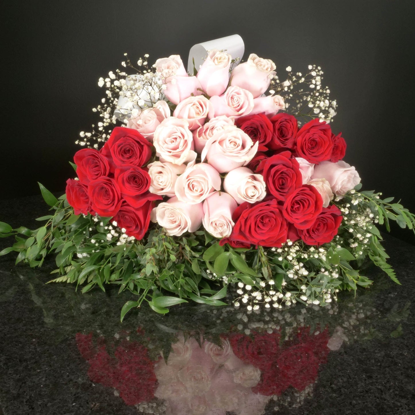 36 Roses / Hand-Tied / Fancy