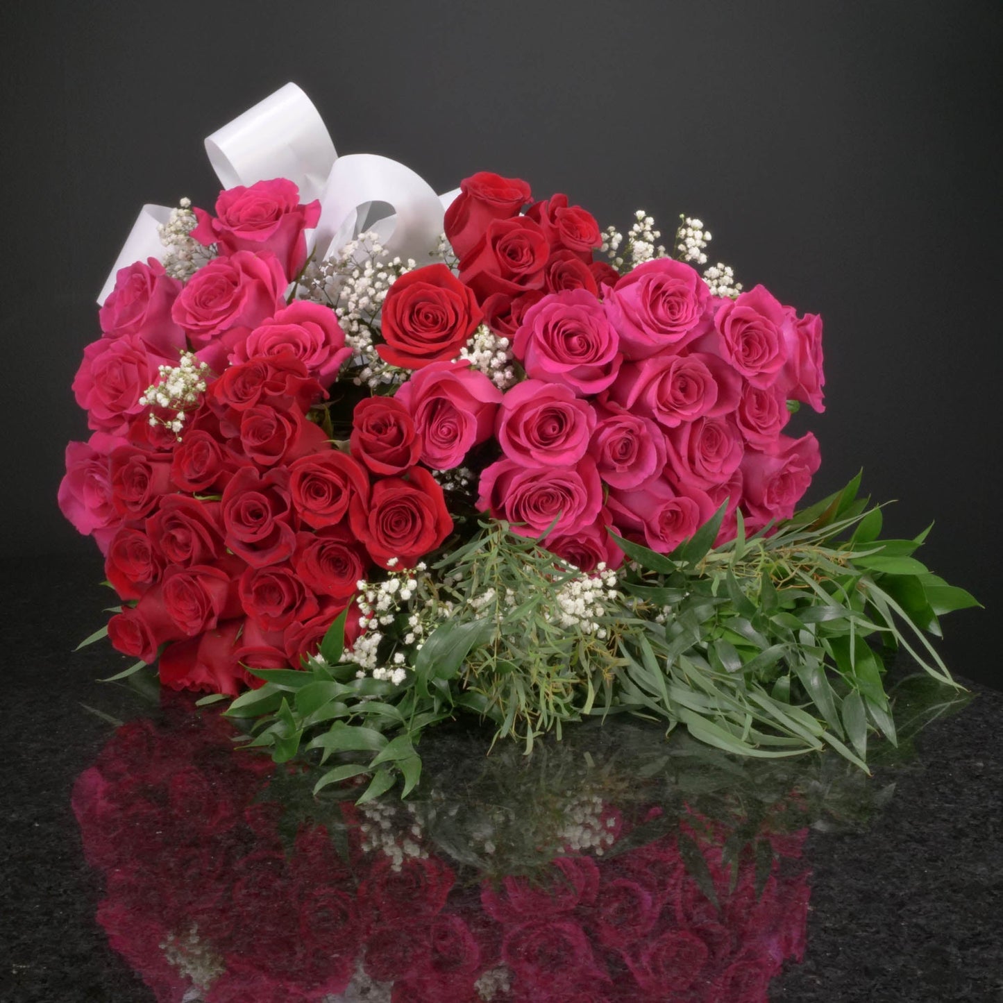 50 Roses / Hand-Tied / Fancy
