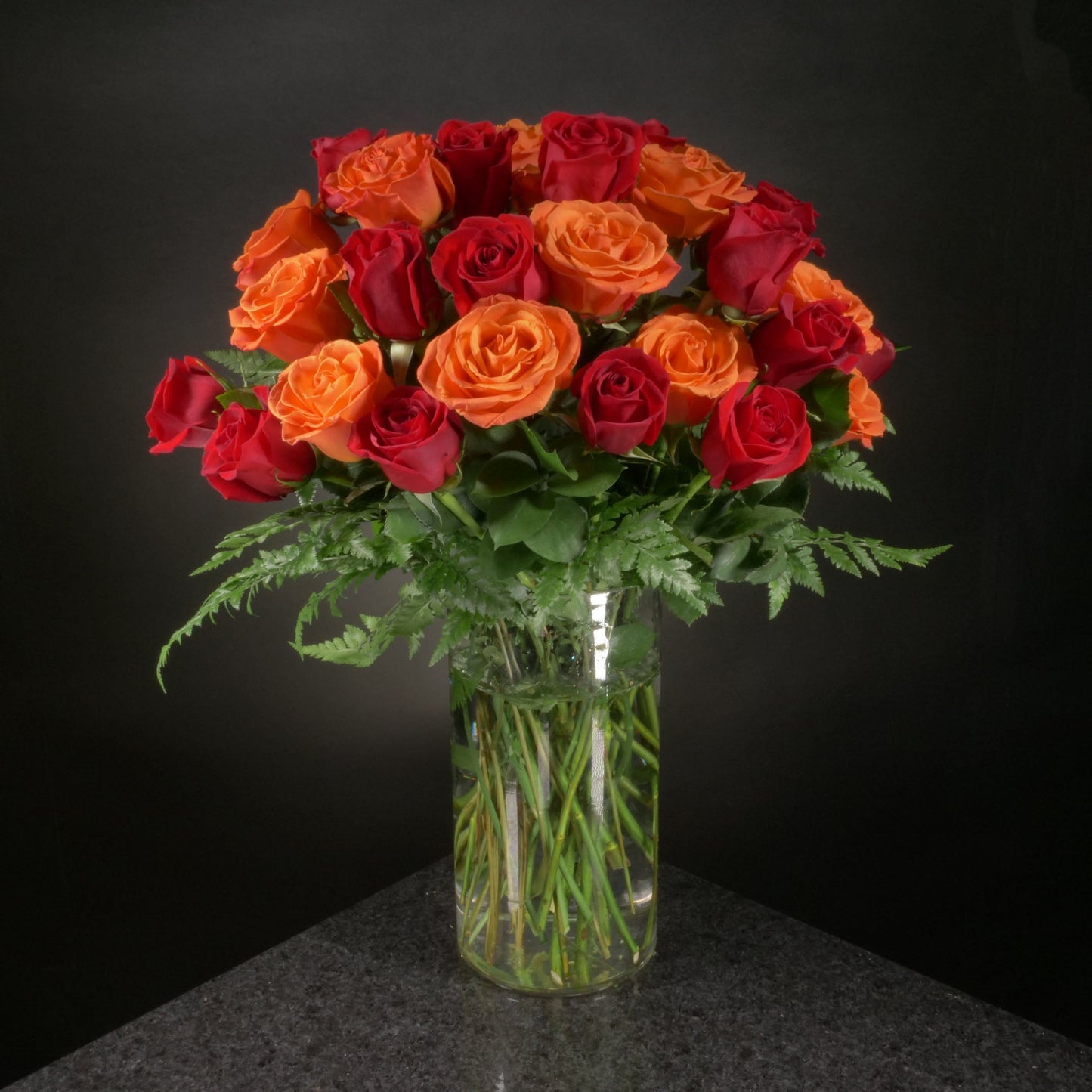 36 Roses / Vase / Basic