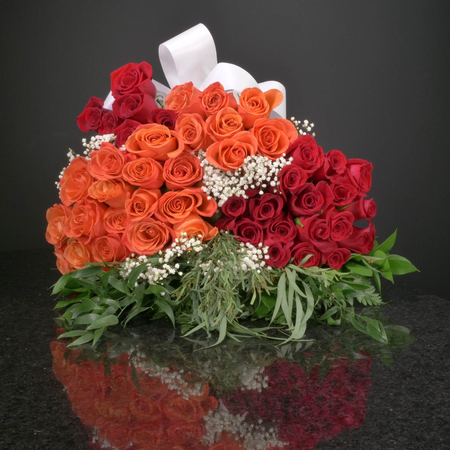 50 Roses / Hand-Tied / Fancy