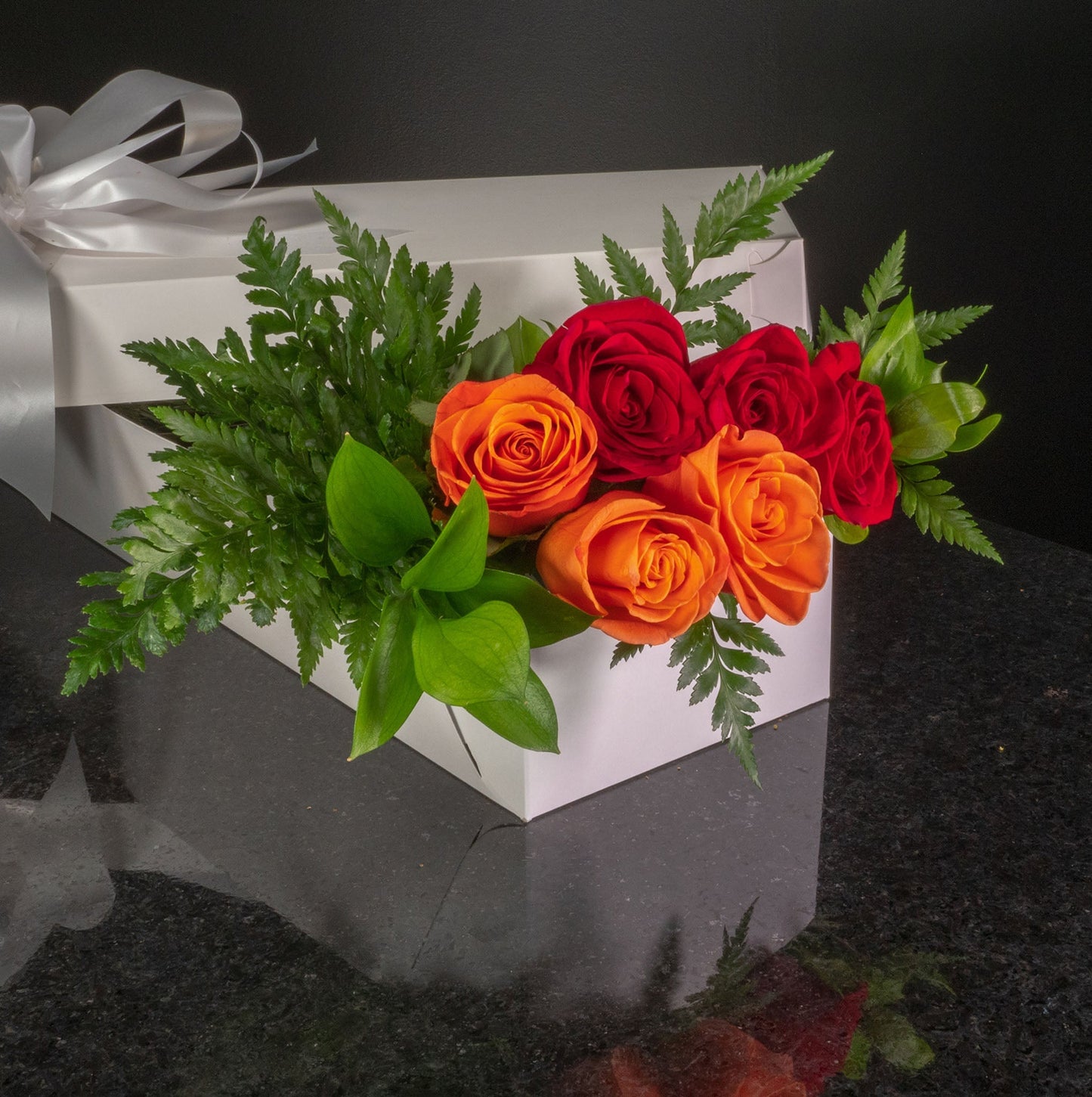 6 Roses / Boxed / Basic
