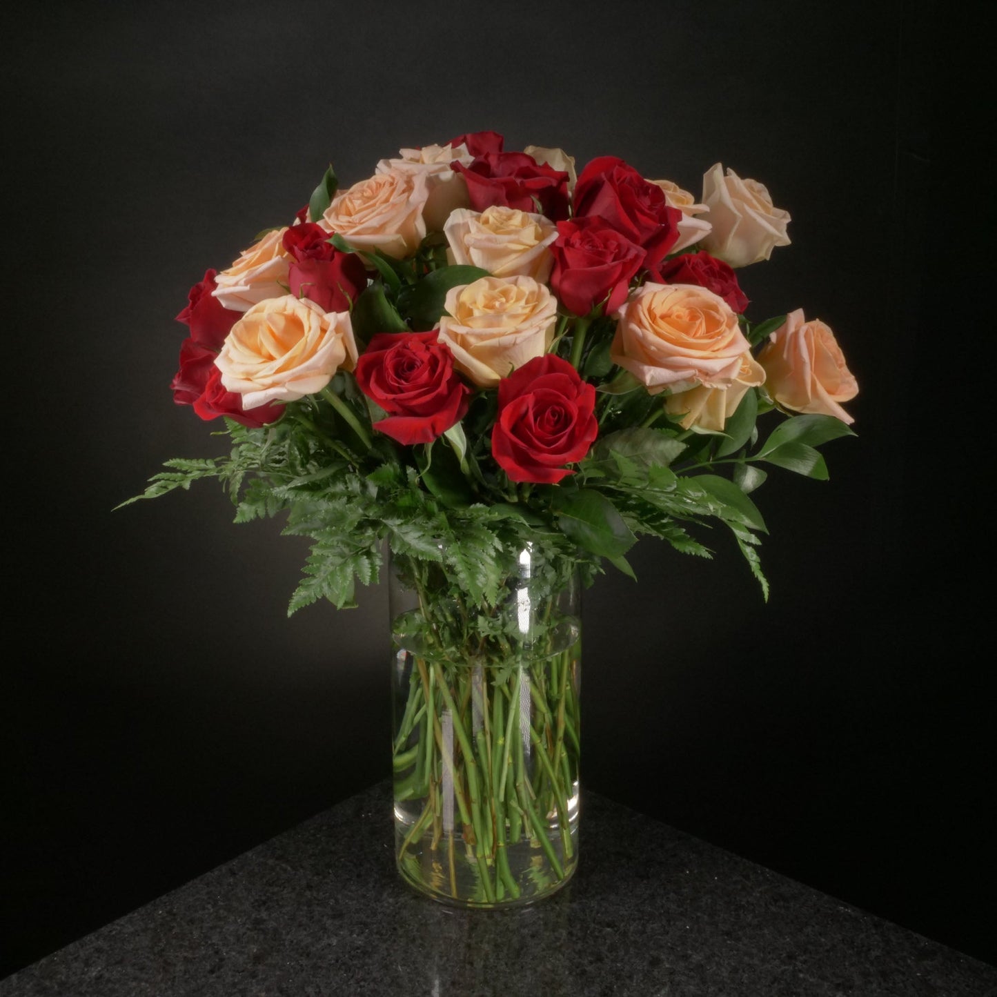 36 Roses / Vase / Basic