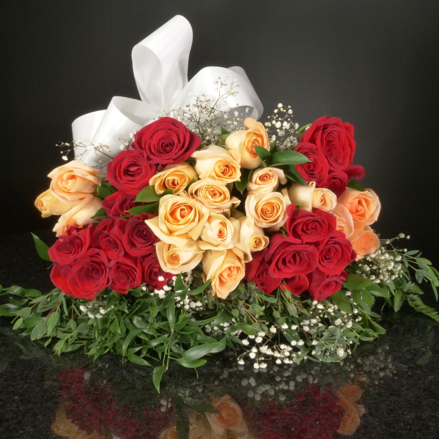 36 Roses / Hand-Tied / Fancy