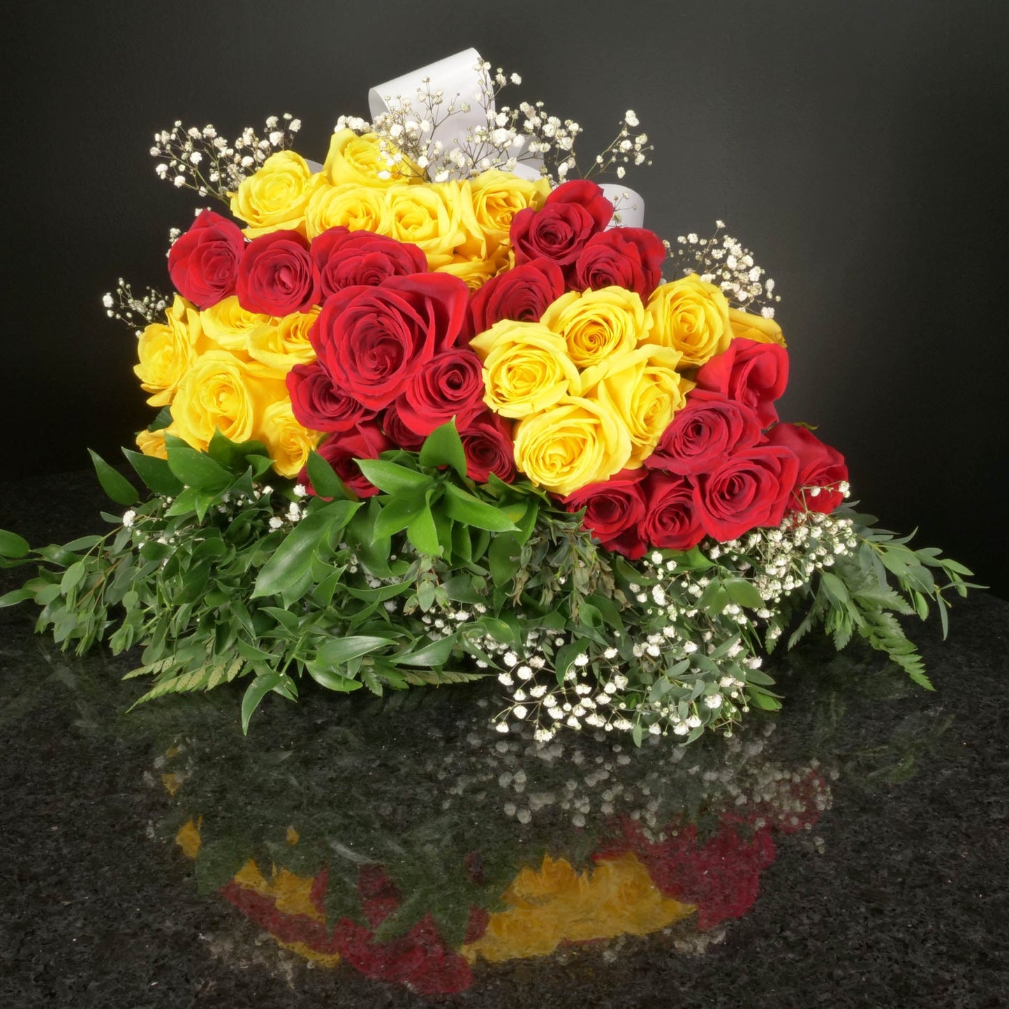 36 Roses / Hand-Tied / Fancy