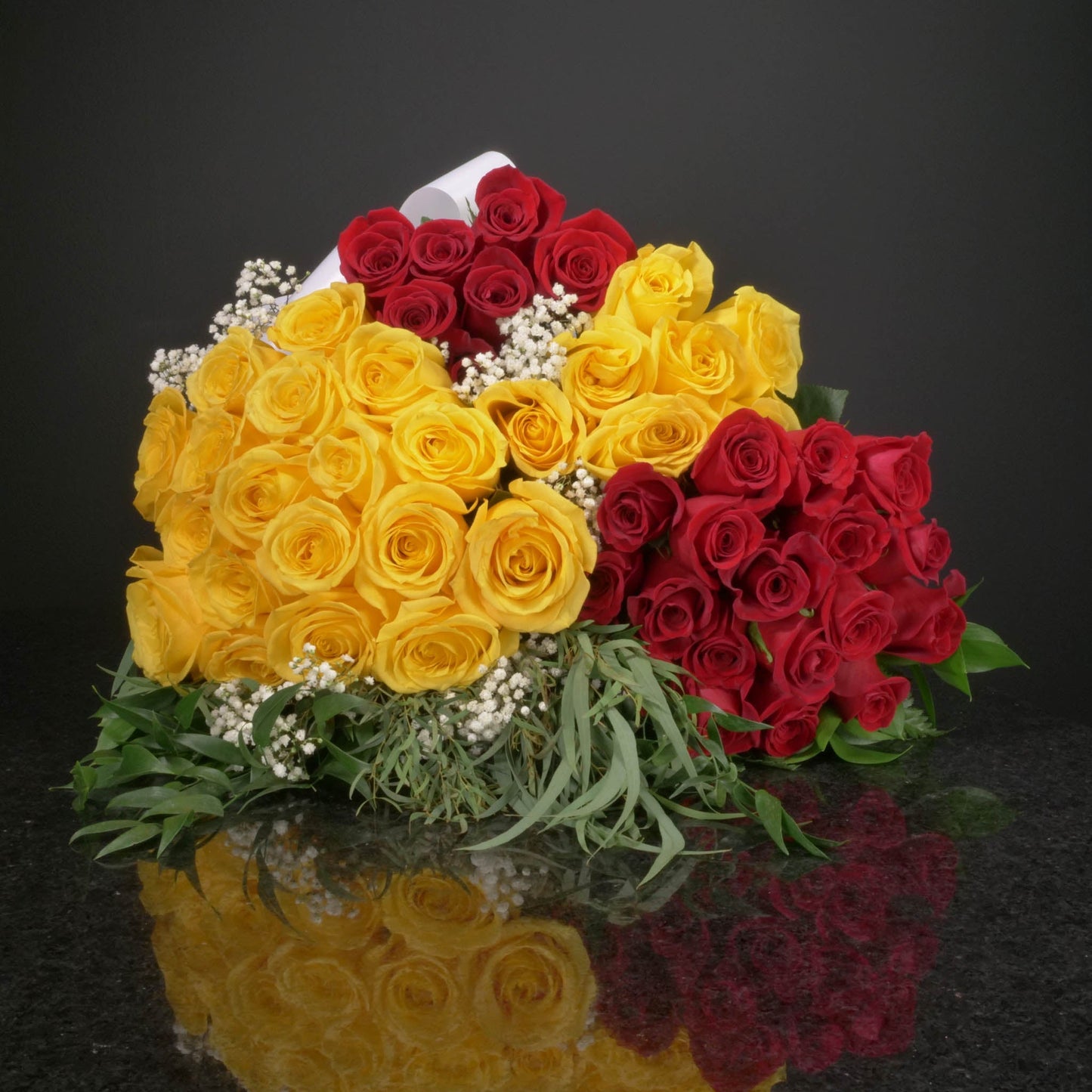 50 Roses / Hand-Tied / Fancy