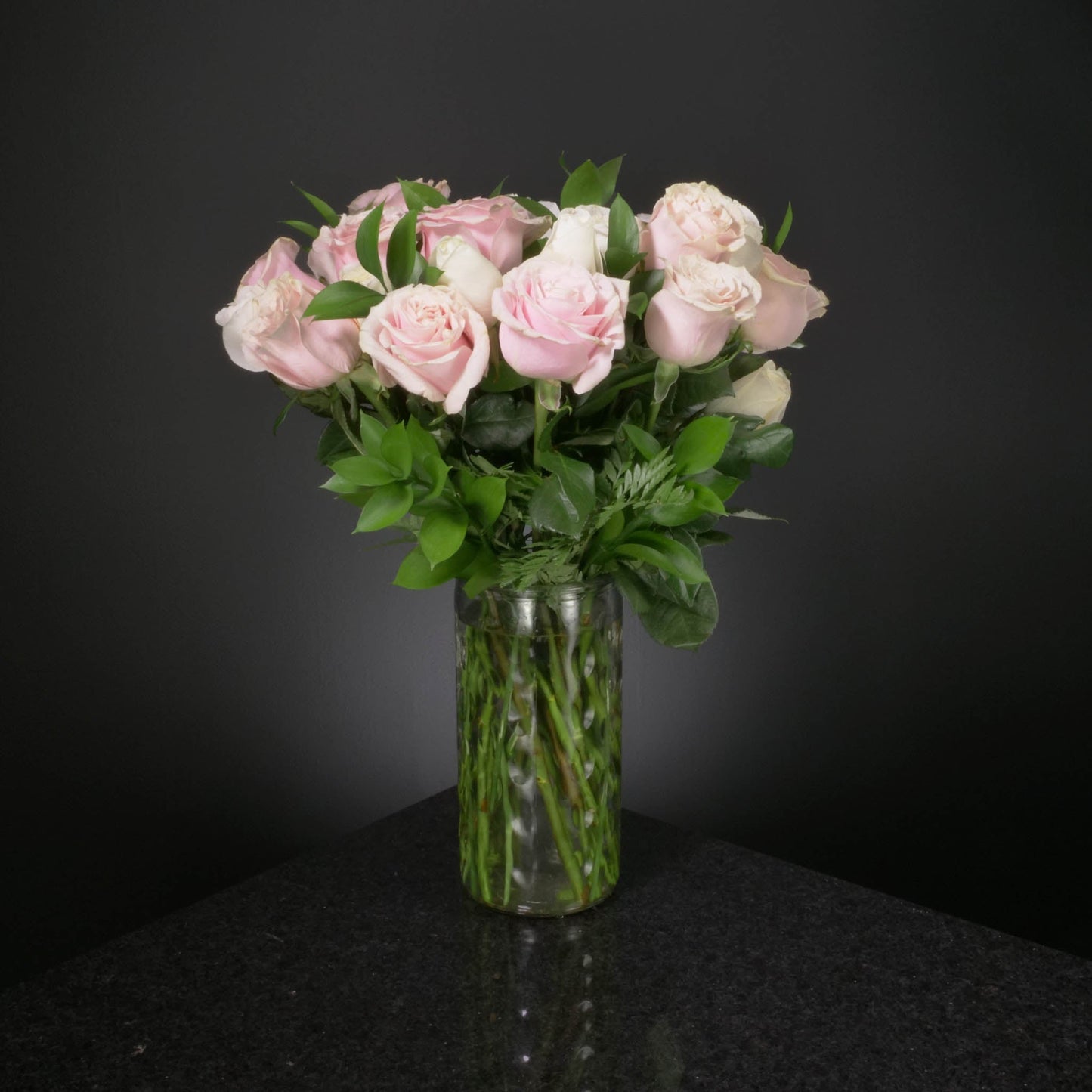 24 Roses / Vase / Basic
