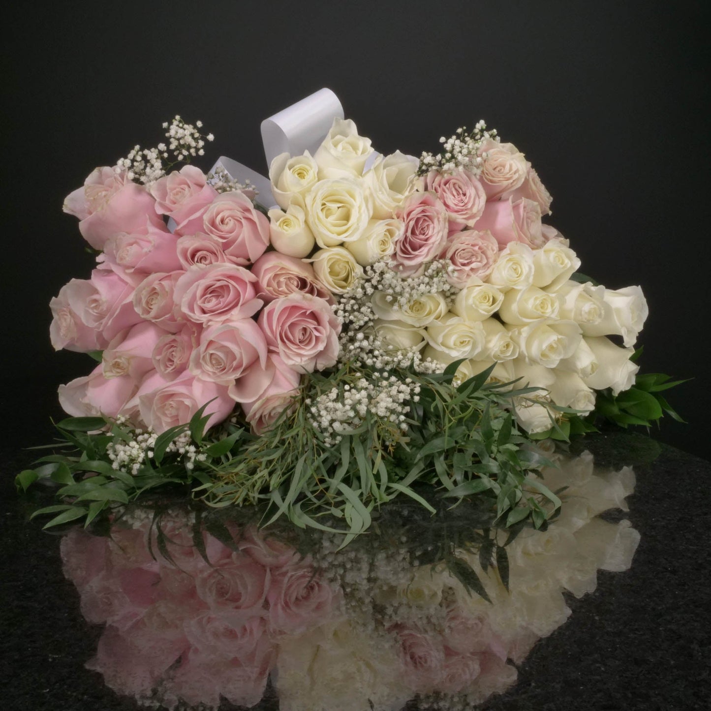 50 Roses / Hand-Tied / Fancy