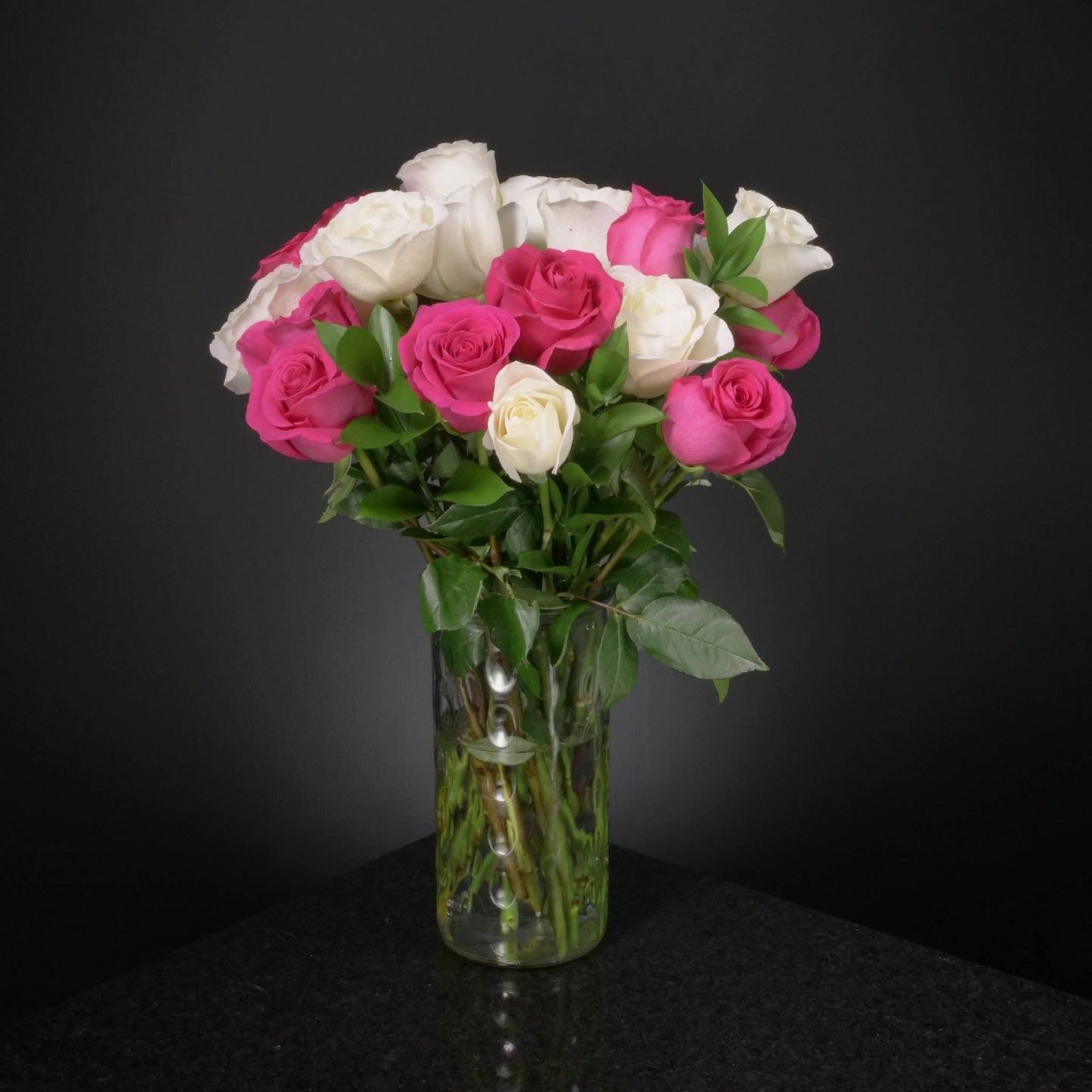 24 Roses / Vase / Basic