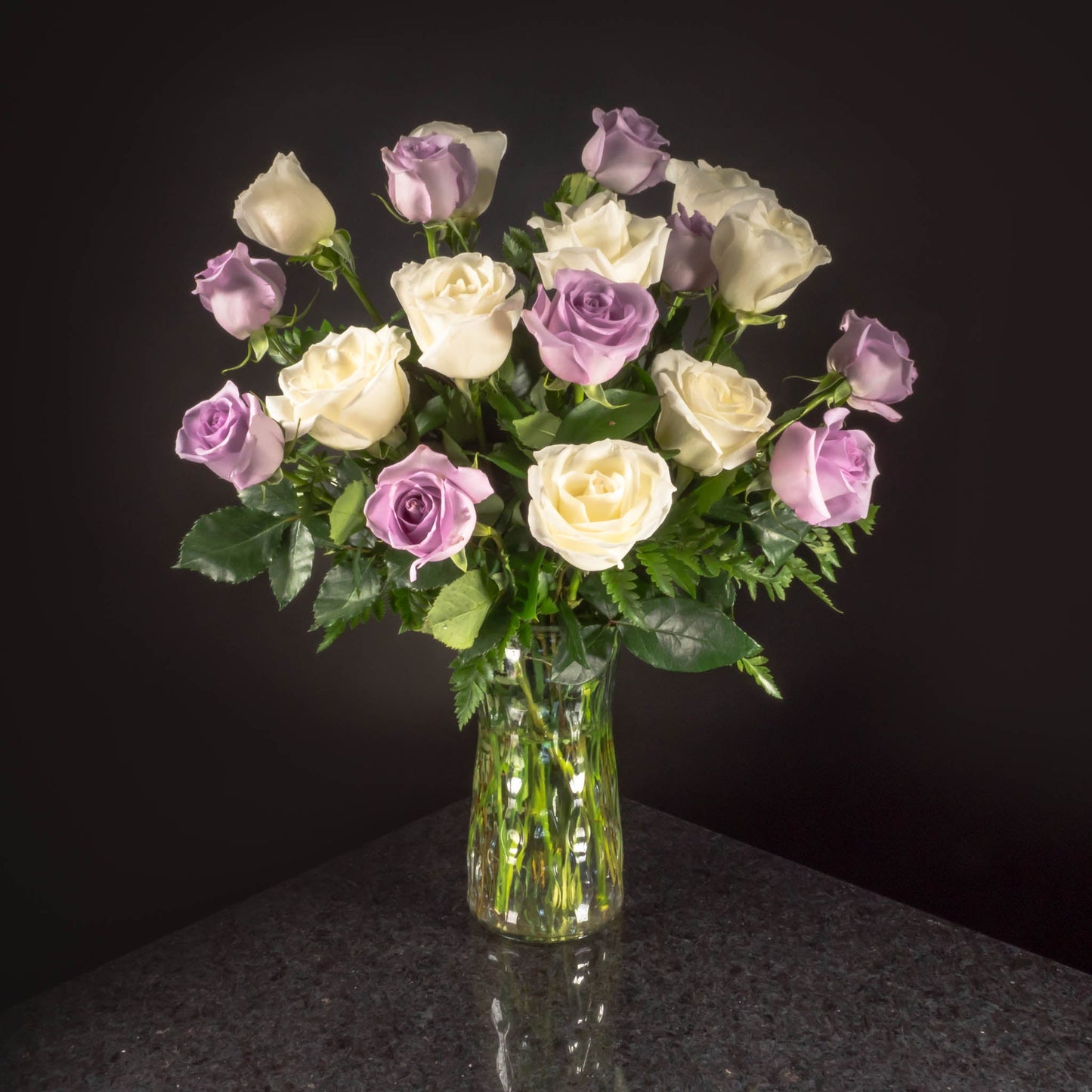 18 Roses / Vase / Basic