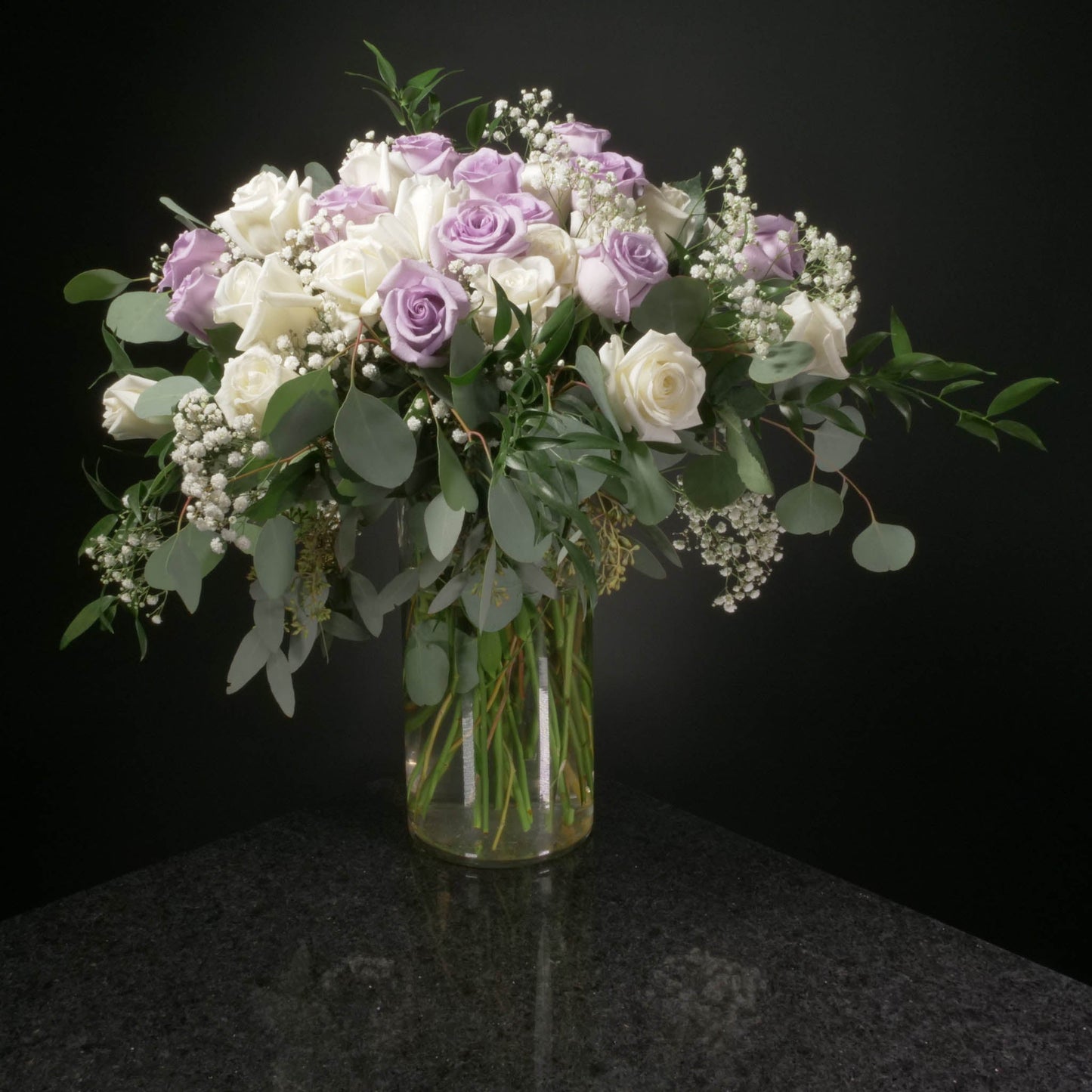 36 Roses / Vase / Fancy