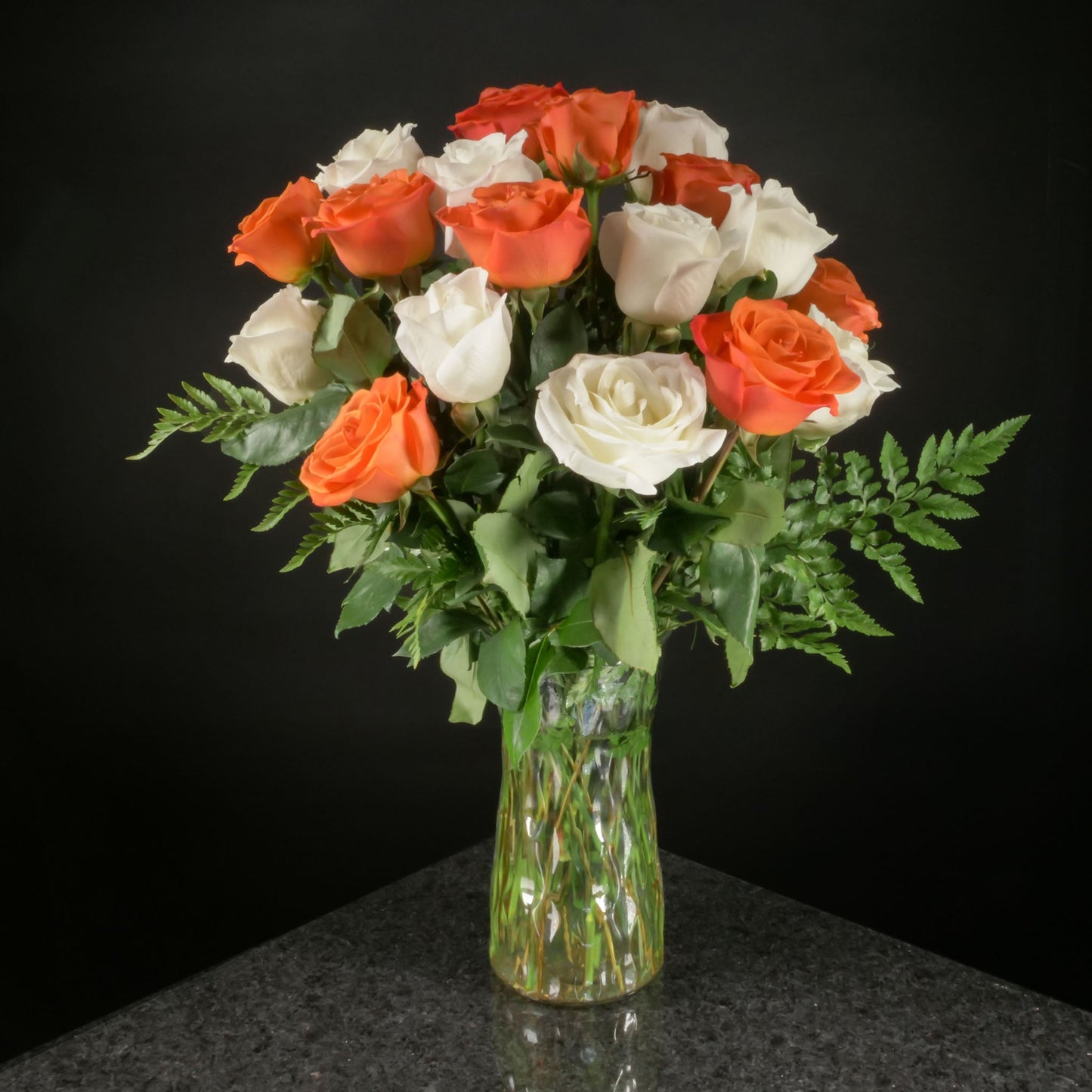 18 Roses / Vase / Basic