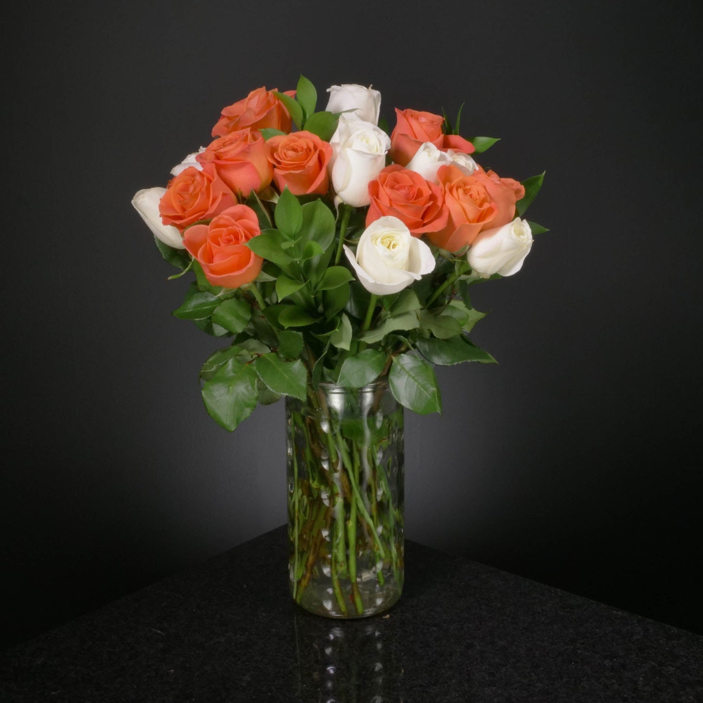 24 Roses / Vase / Basic